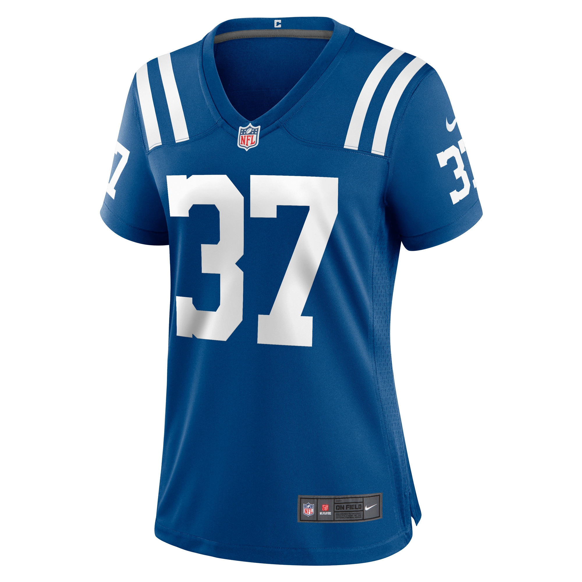 Alternative view of Isaac Taylor-Stuart Indianapolis Colts Game Jersey - Women's | Stuart Royal Team Game Jersey