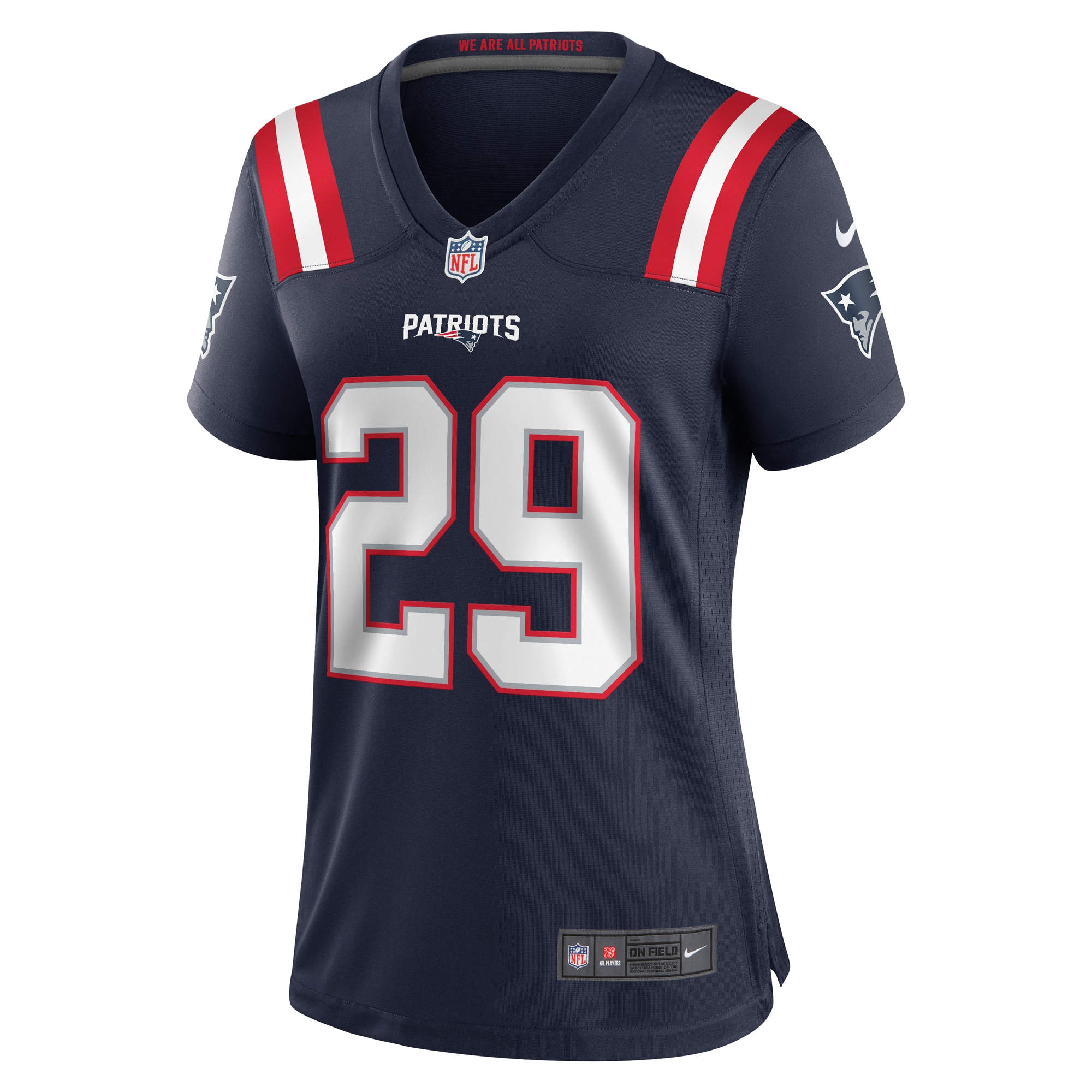 Alternative view of Isaiah Bolden New England Patriots Game Jersey - Women's