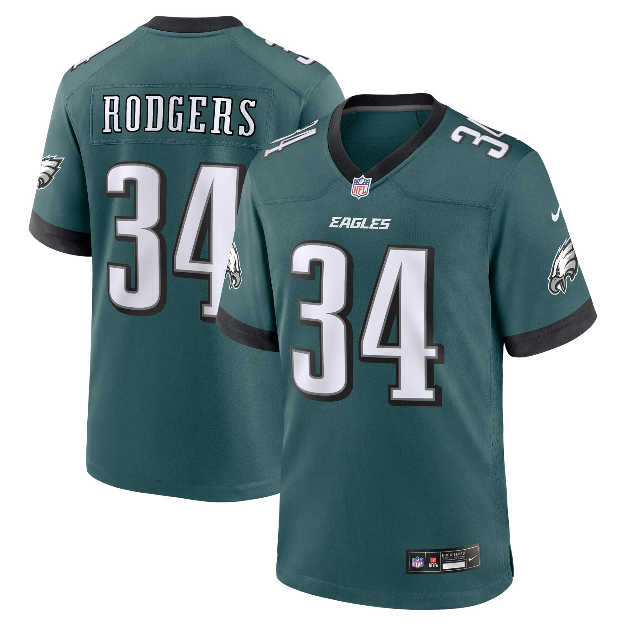 Isaiah Rodgers Philadelphia Eagles Game Jersey - Men's