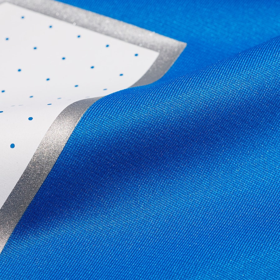 Jack Campbell #46 Detroit Lions Super Bowl LIX Game Jersey - Men's | Blue - Image 5