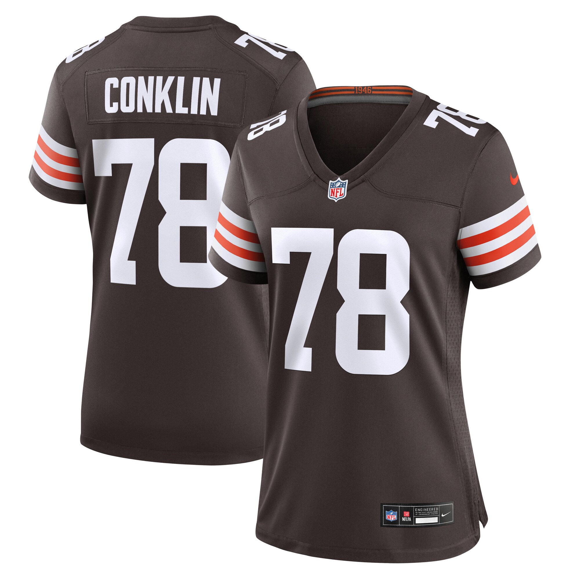 Jack Conklin Cleveland Browns Game Jersey - Women's