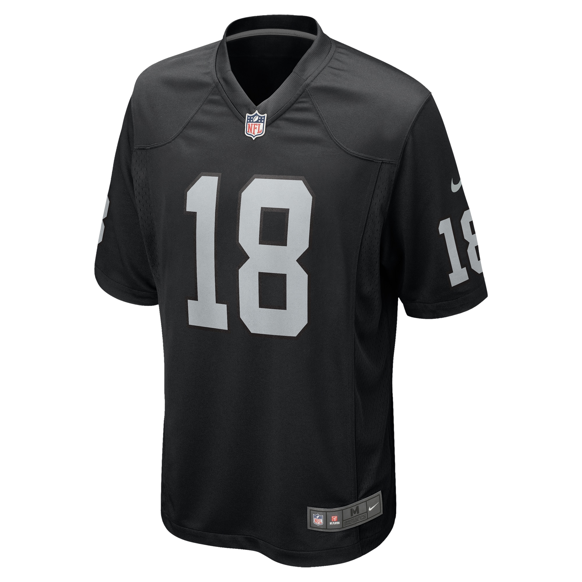 Alternative view of Jack Jones Las Vegas Raiders Game Jersey - Men's