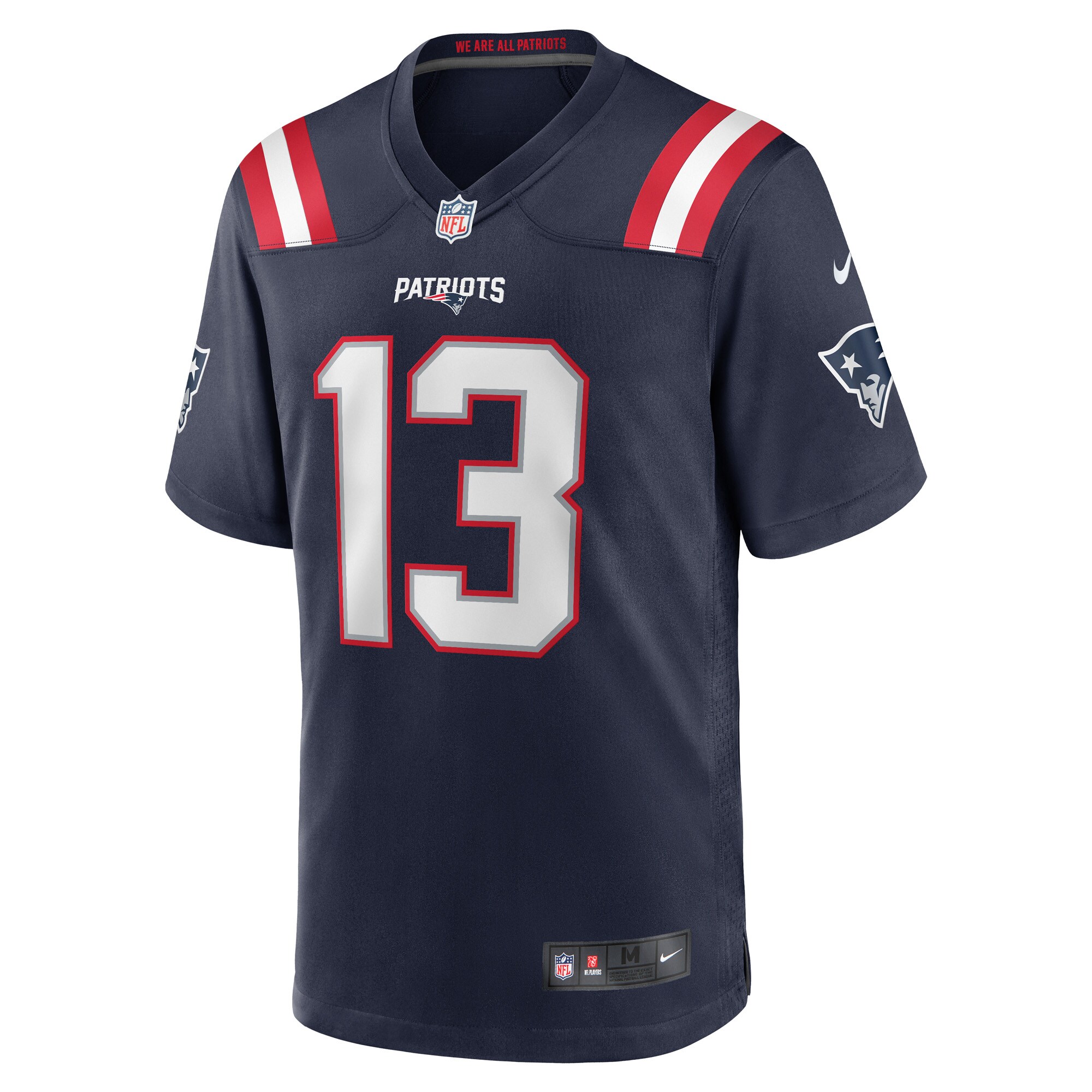 Alternative view of Jack Jones New England Patriots Game Jersey - Men's