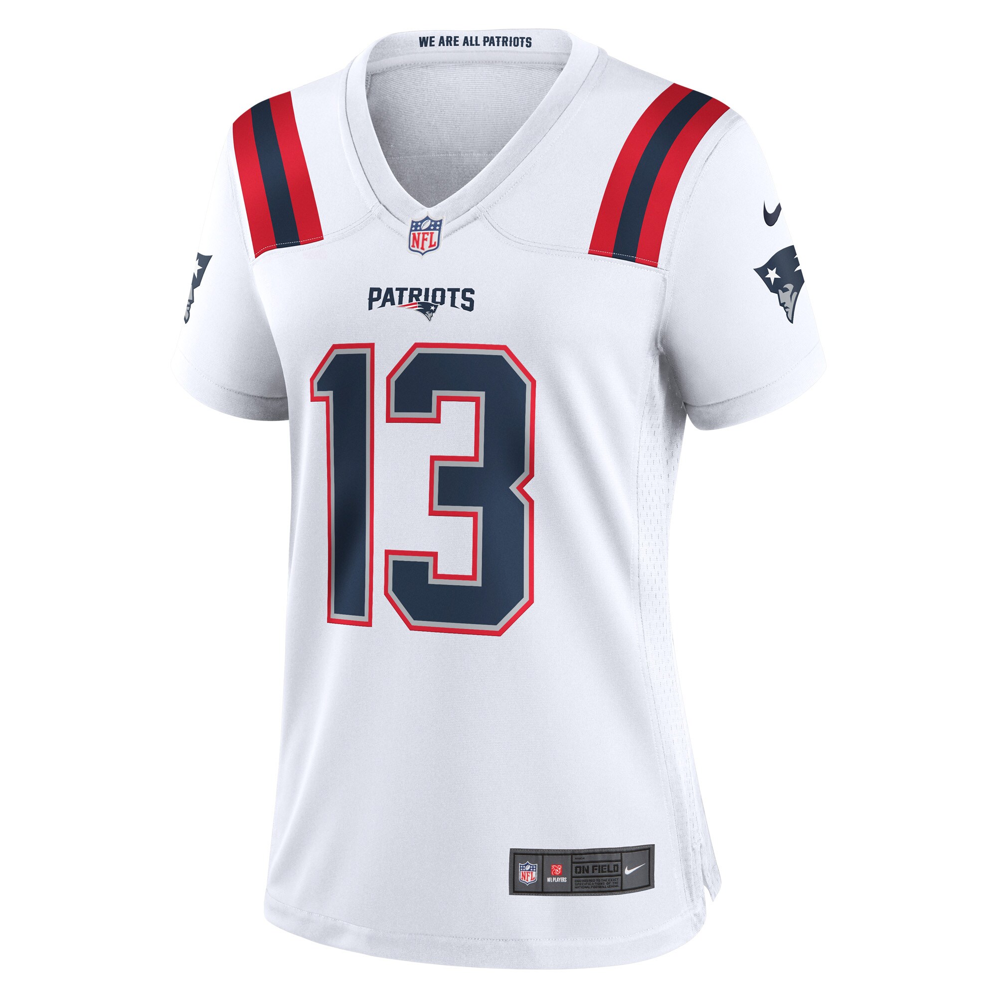 Alternative view of Jack Jones New England Patriots Game Jersey - Women's