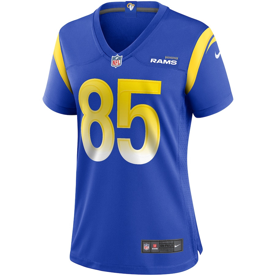 Alternative view of Jack Youngblood #85 Los Angeles Rams Game Jersey - Women's | Royal