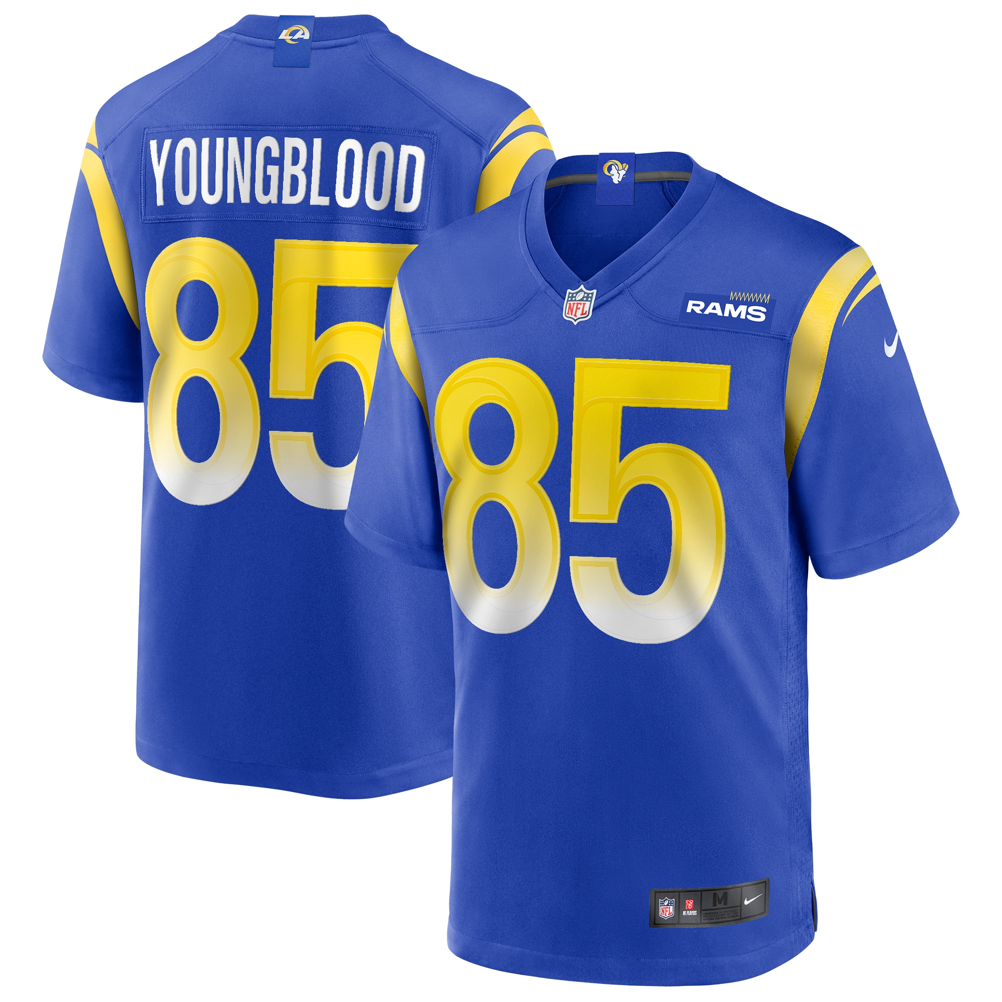 Jack Youngblood Los Angeles Rams Retired Player Game Jersey - Men's