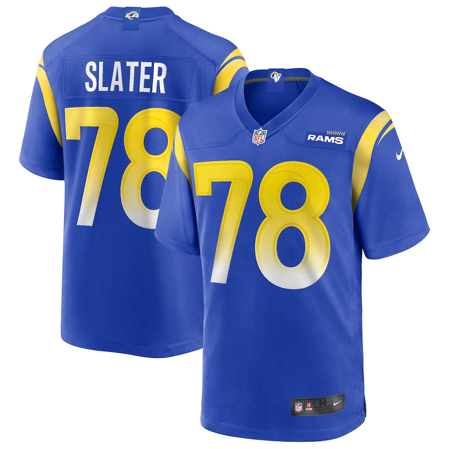 Jackie Slater #78 Los Angeles Rams Game Jersey - Men's | Royal