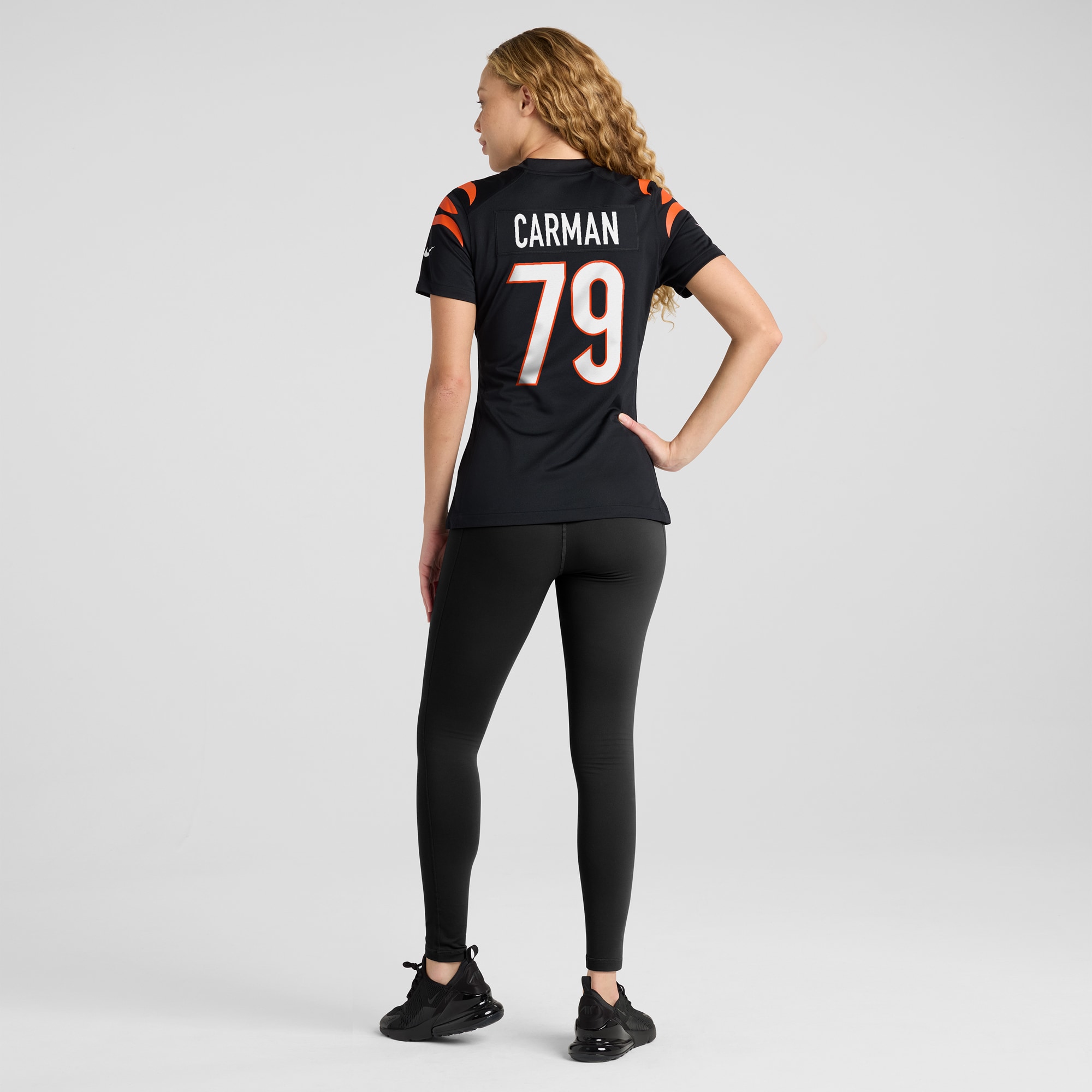 Jackson Carman Cincinnati Bengals Game Jersey - Women's - Image 5