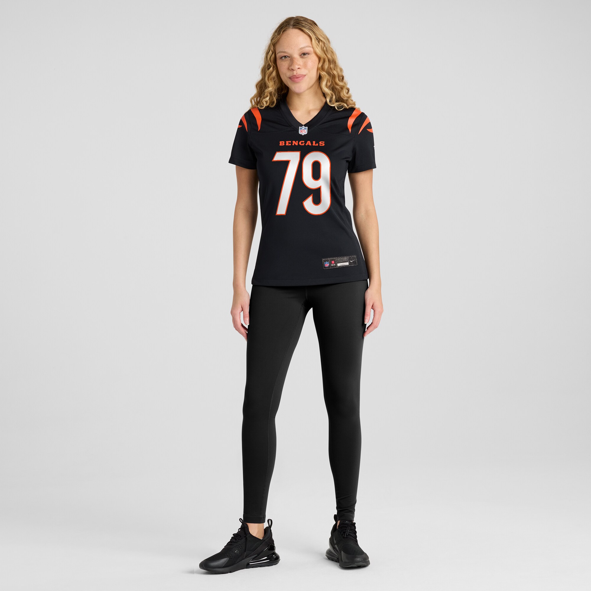 Jackson Carman Cincinnati Bengals Game Jersey - Women's - Image 4