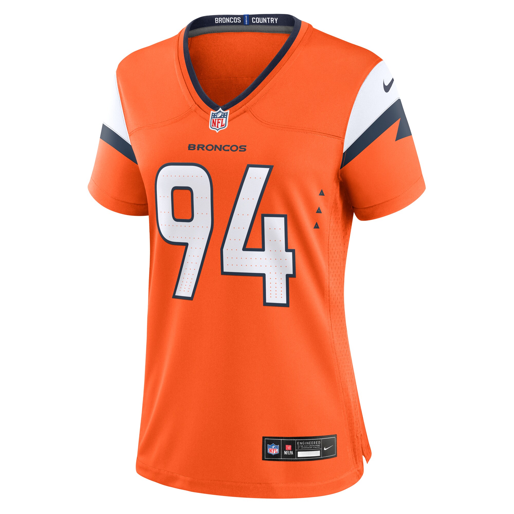Alternative view of Jackson Denver Broncos Game Jersey - Women's