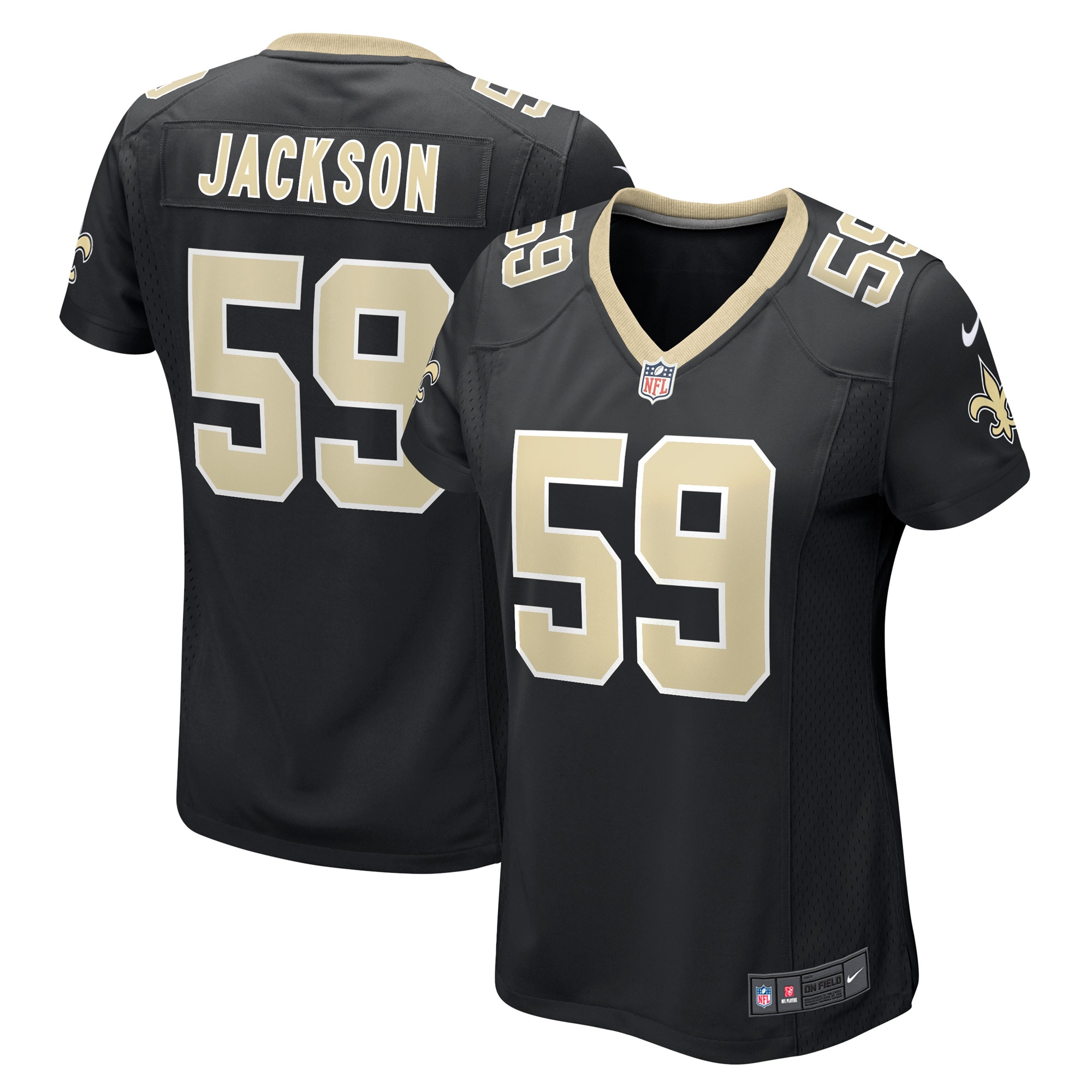 Jackson New Orleans Saints Game Jersey - Women's