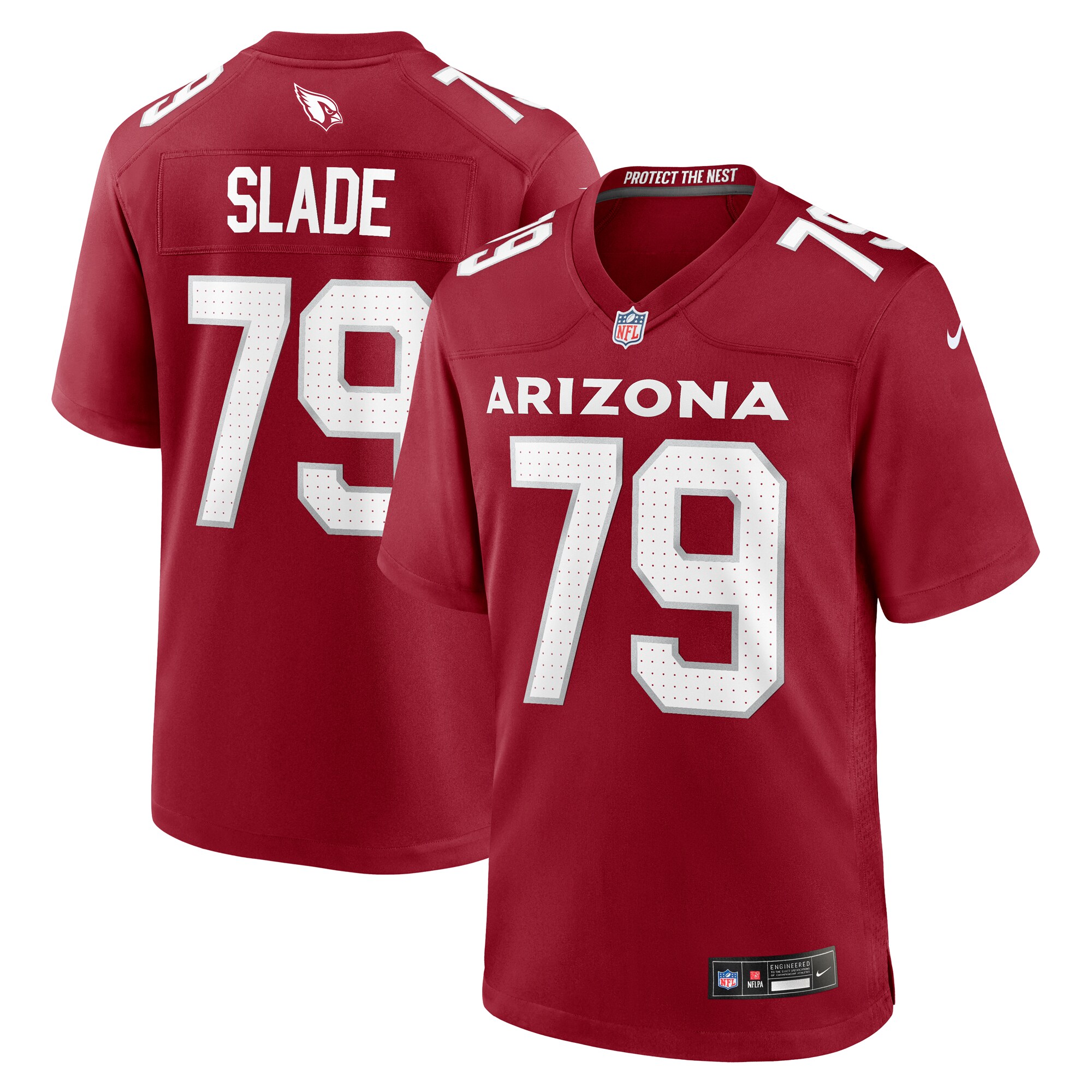 Jacob Slade Arizona Cardinals Game Jersey - Men's