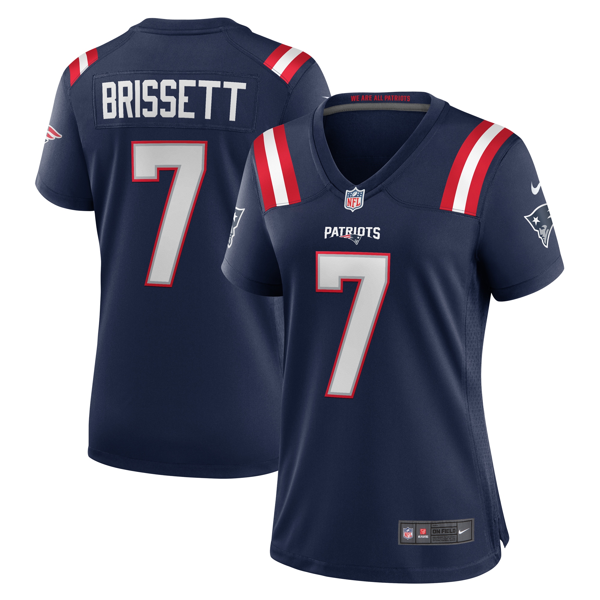 Jacoby Brissett New England Patriots Game Jersey - Women's