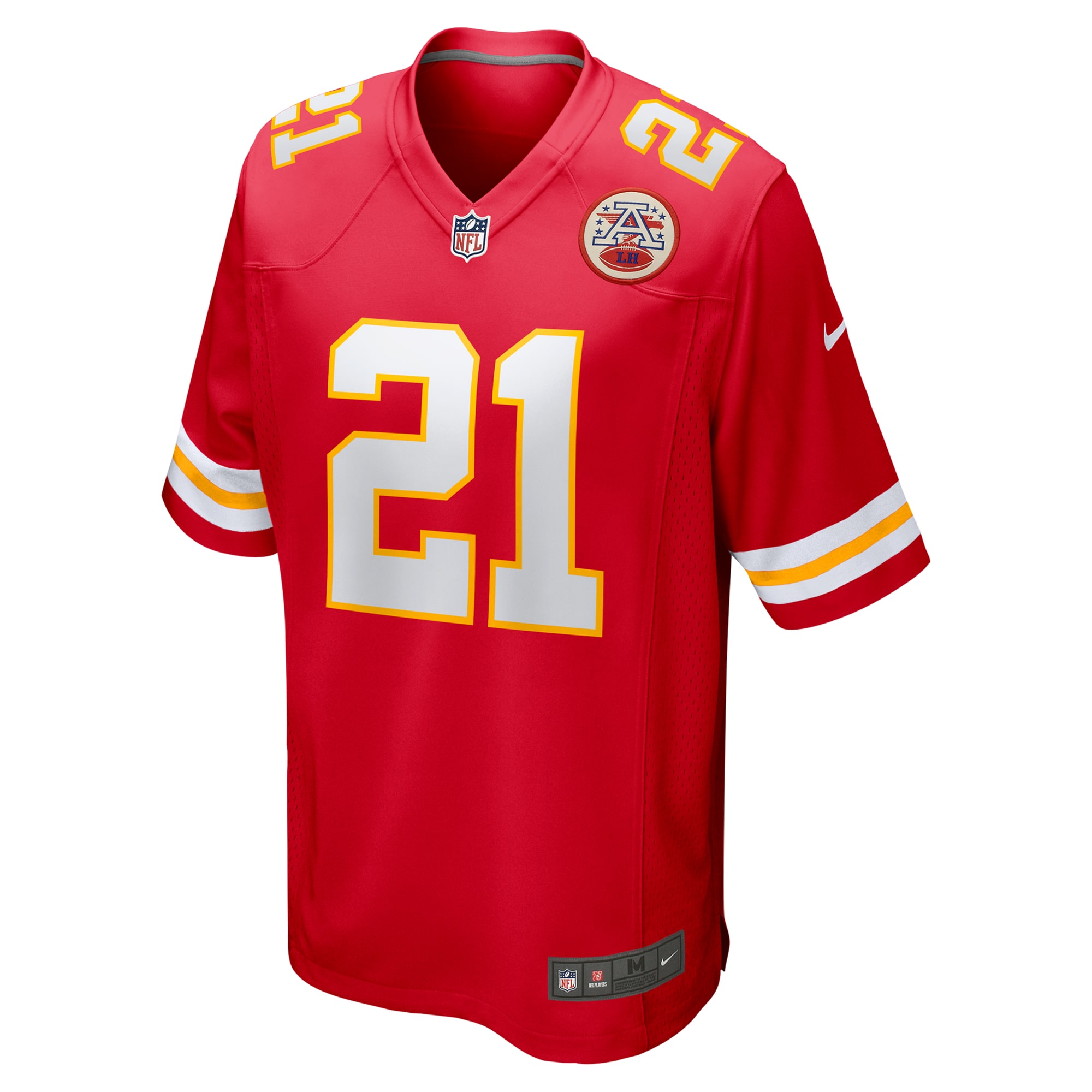 Alternative view of Jaden Hicks Kansas City Chiefs Game Jersey - Men's