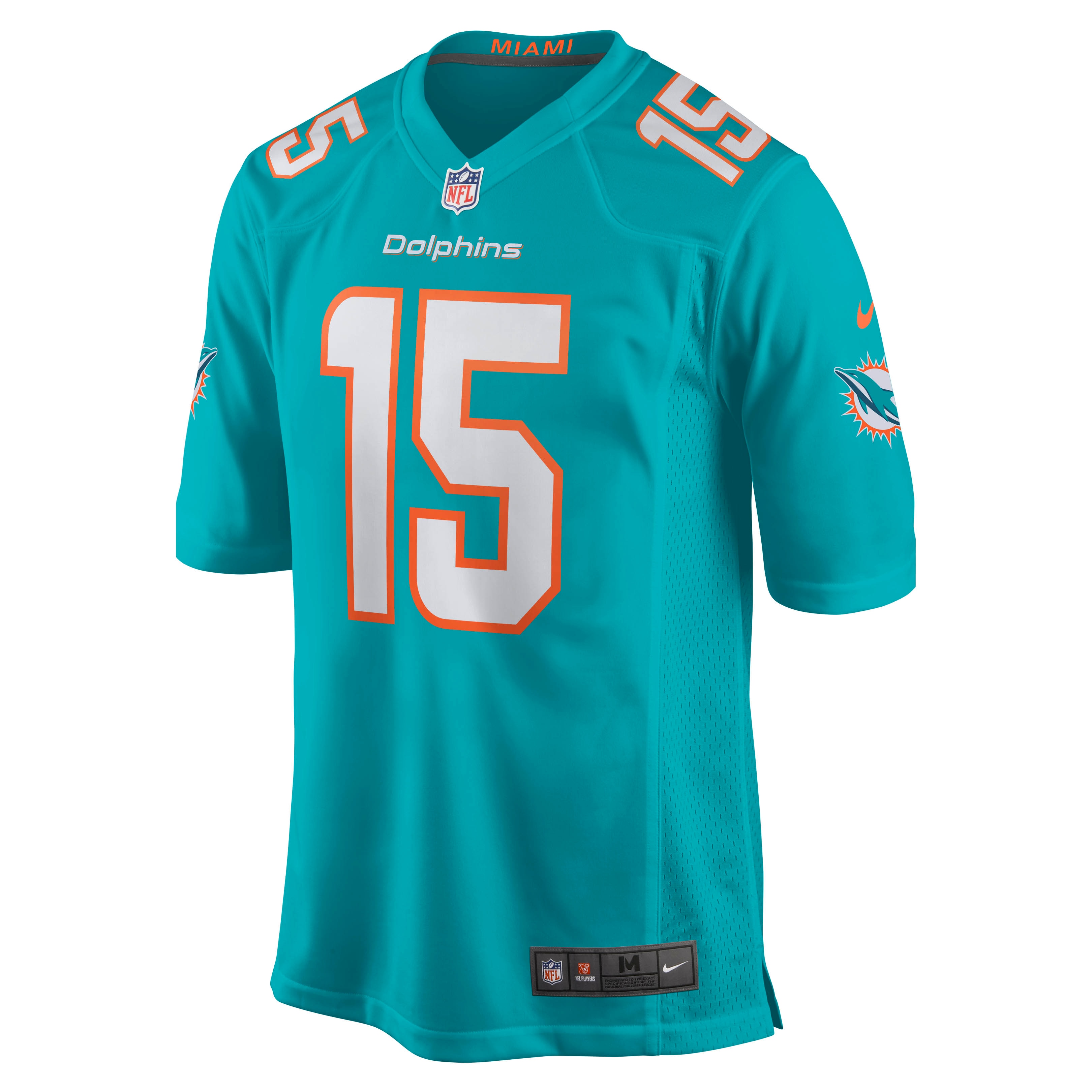 Alternative view of Jaelan Phillips Miami Dolphins Game Jersey - Men's