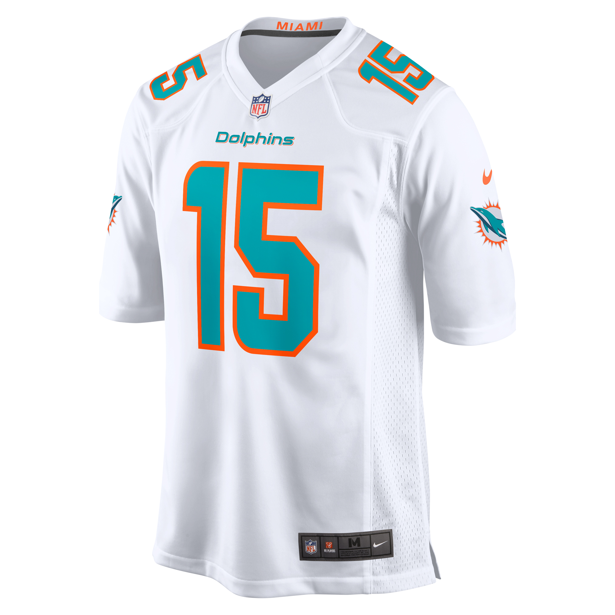 Alternative view of Jaelan Phillips Miami Dolphins Game Jersey - Men's