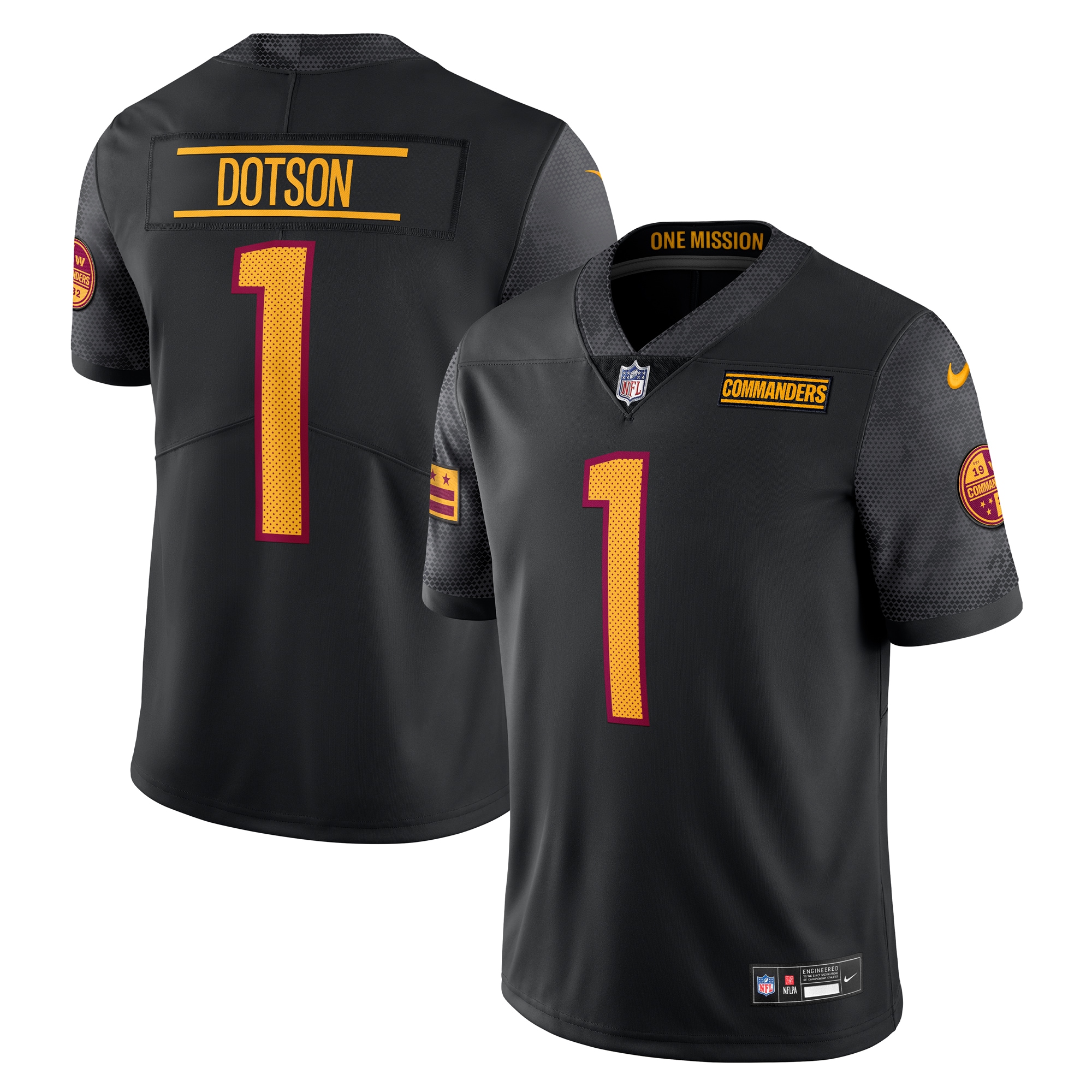 Jahan Dotson Washington Commanders Alternate Limited Jersey - Men's