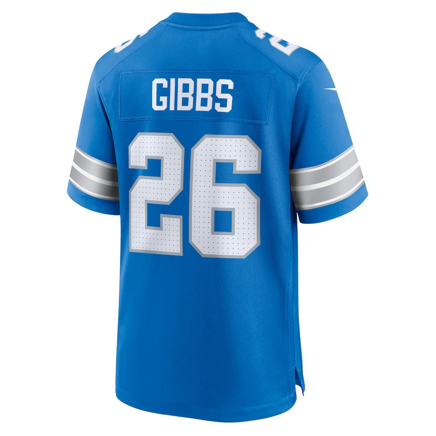 Jahmyr Gibbs #26 Detroit Lions Game Jersey - Men's - Image 3