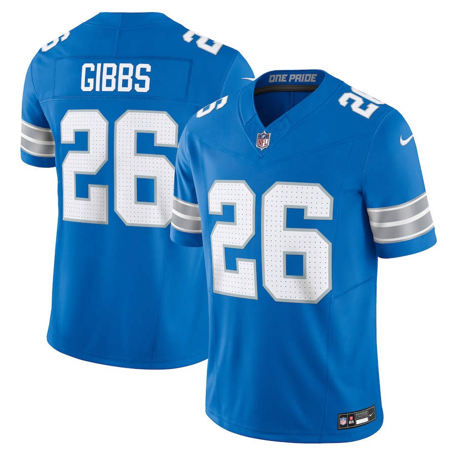 Jahmyr Gibbs #26 Detroit Lions Vapor F.U.S.E. Limited Jersey - Men's | Blue