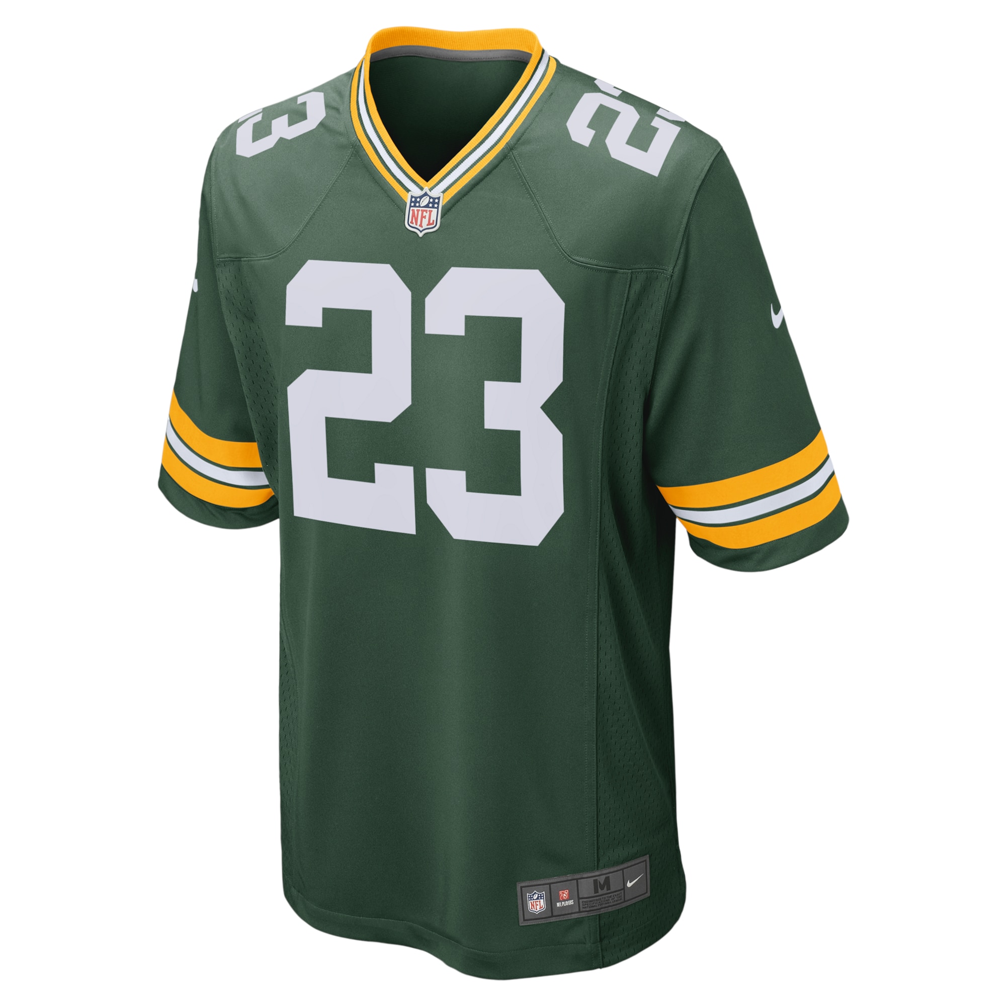 Alternative view of Jaire Alexander Green Bay Packers Game Jersey - Men's
