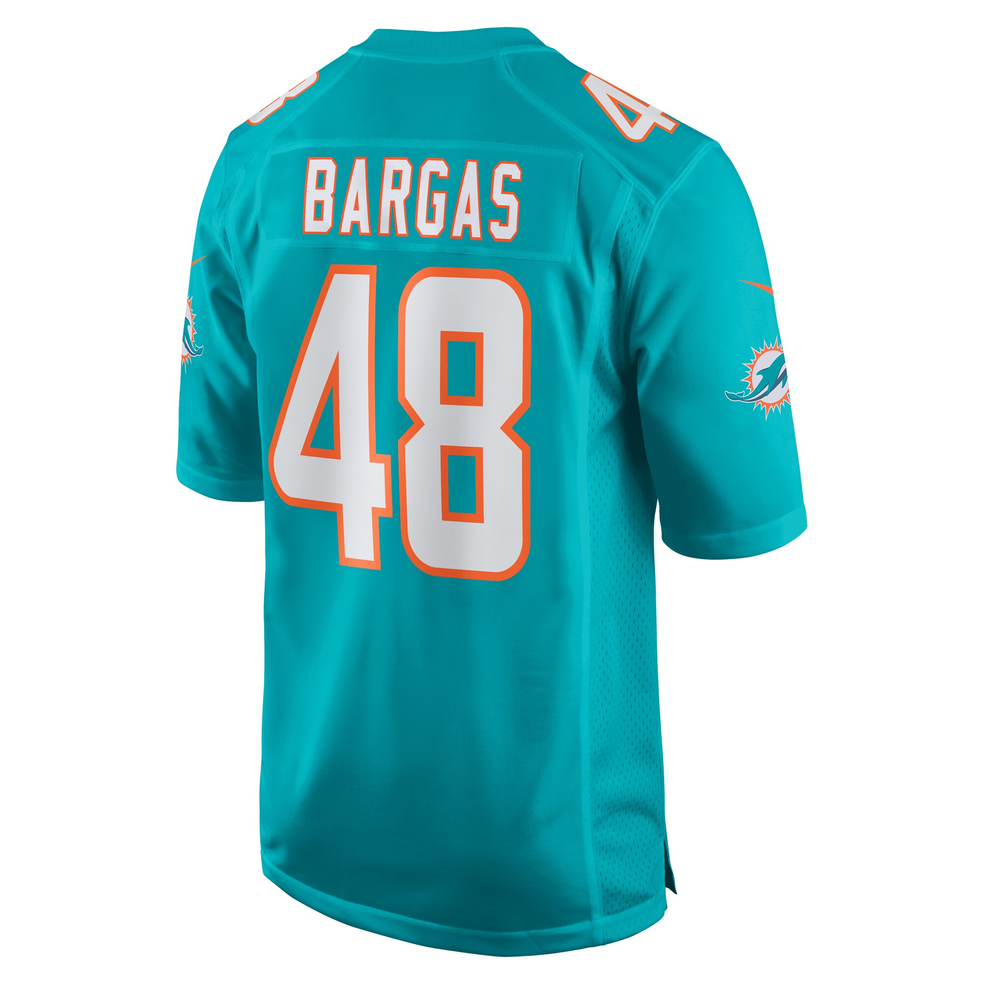 Jake Bargas Miami Dolphins Game Jersey - Men's - Image 3