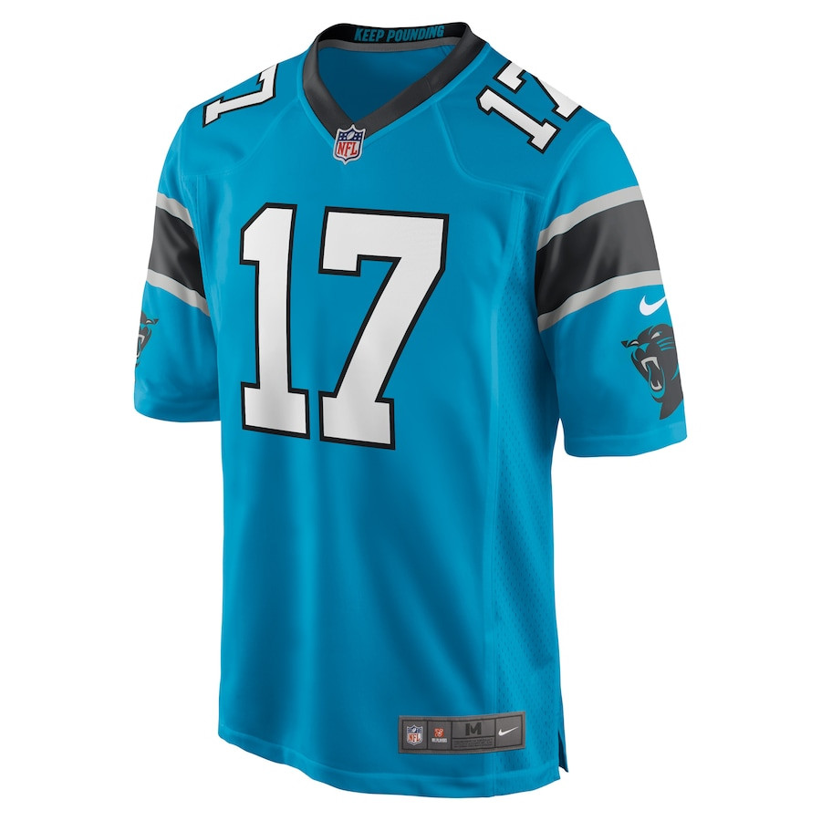 Jake Delhomme #17 Carolina Panthers Game Jersey - Men's | Blue - Image 2