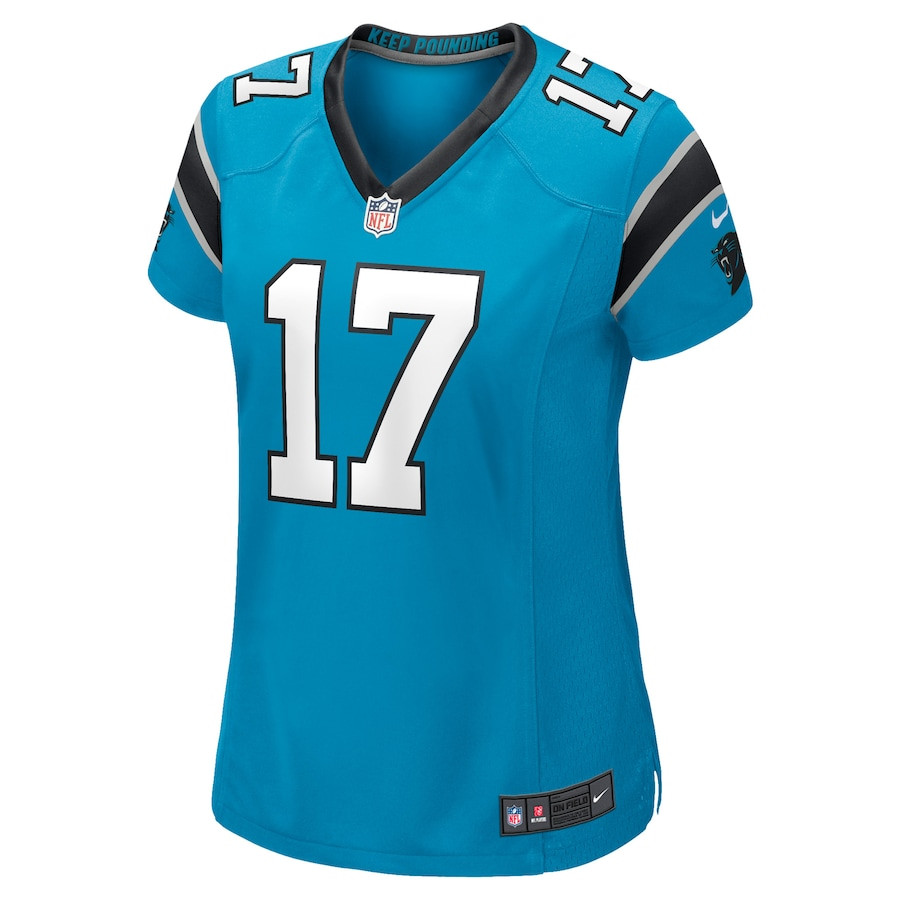 Alternative view of Jake Delhomme #17 Carolina Panthers Game Jersey - Women's | Blue