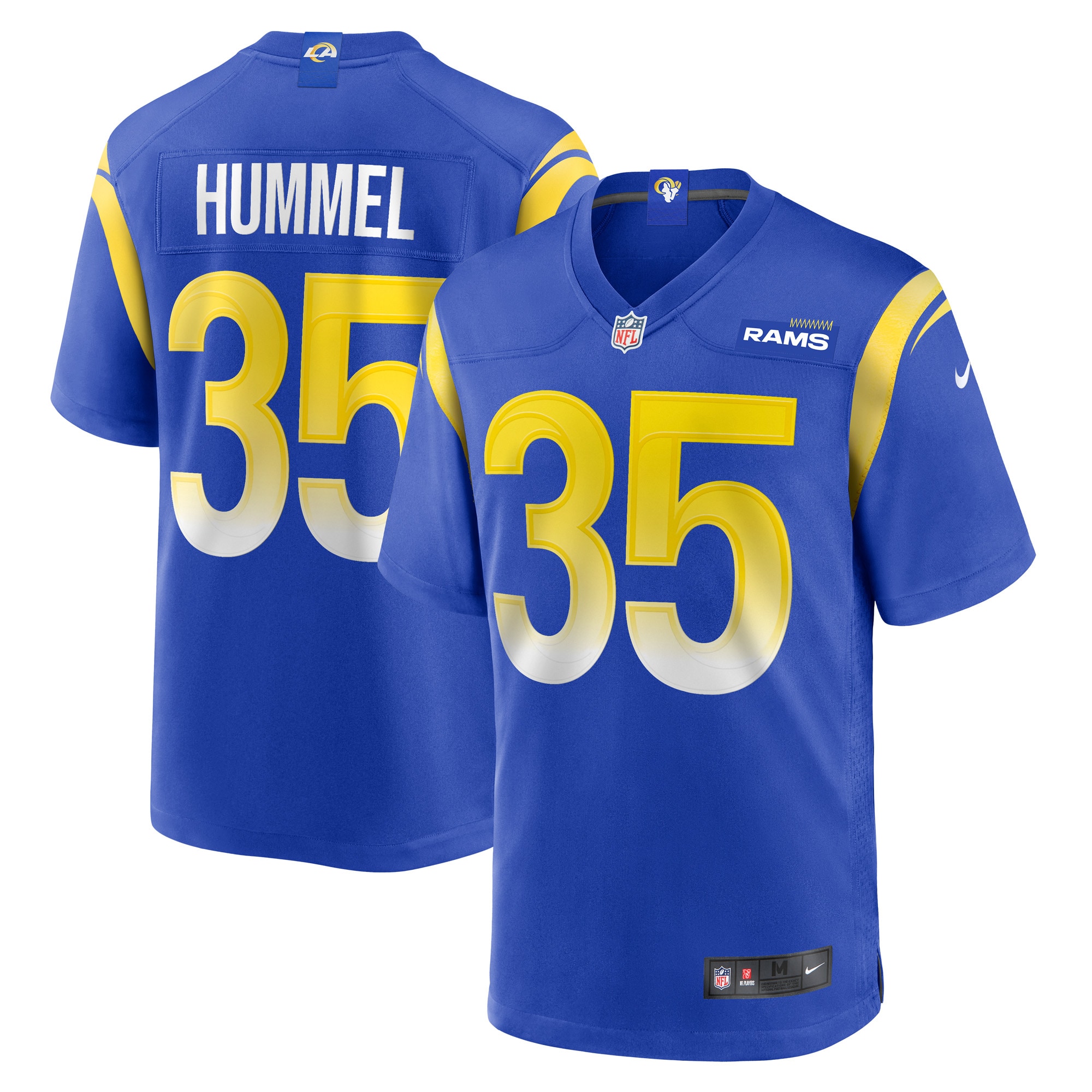Jake Hummel Los Angeles Rams Game Jersey - Men's