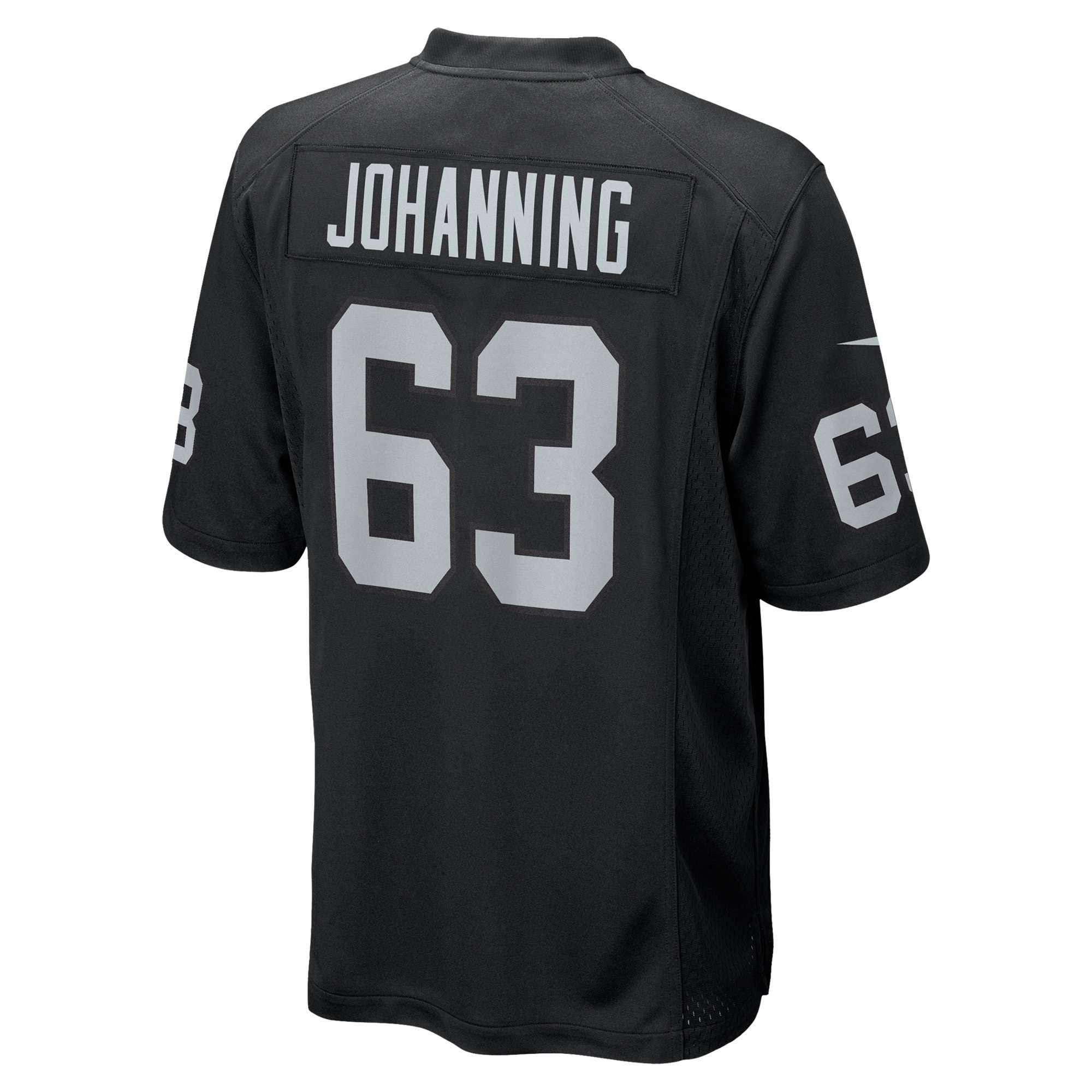 Jake Johanning Las Vegas Raiders Game Jersey - Men's - Image 3