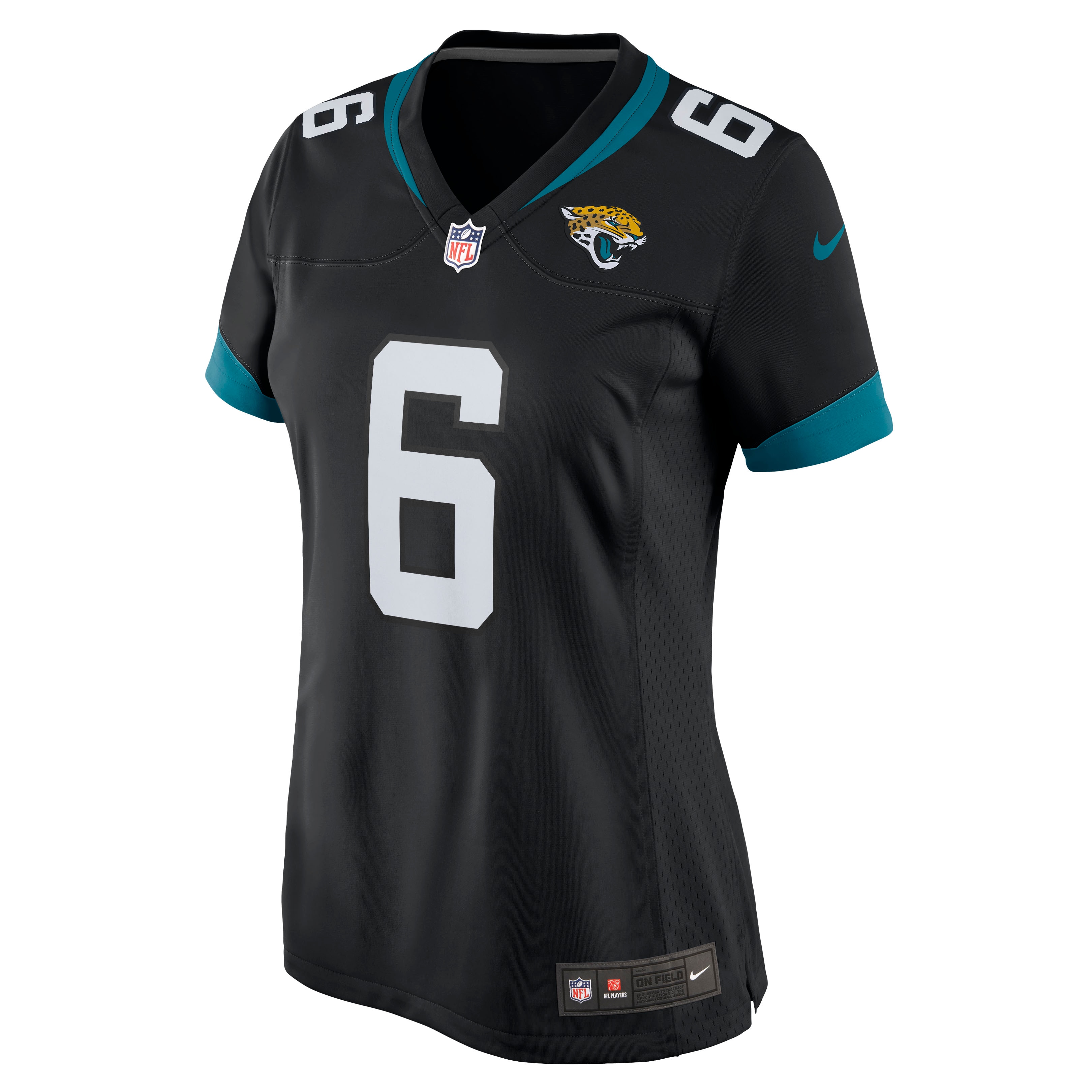 Alternative view of Jake Luton Jacksonville Jaguars Game Jersey - Women's