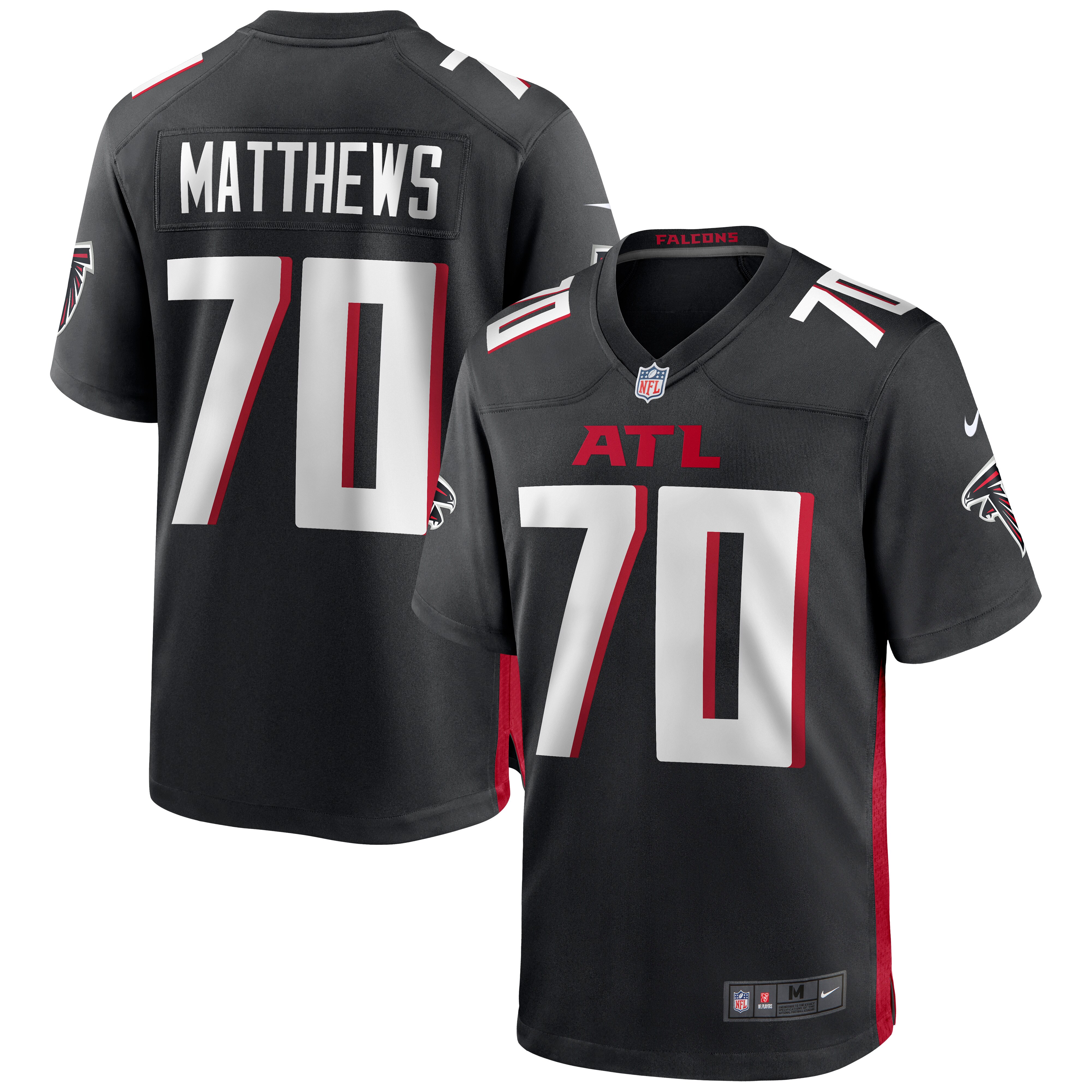 Jake Matthews Atlanta Falcons Game Jersey - Men's
