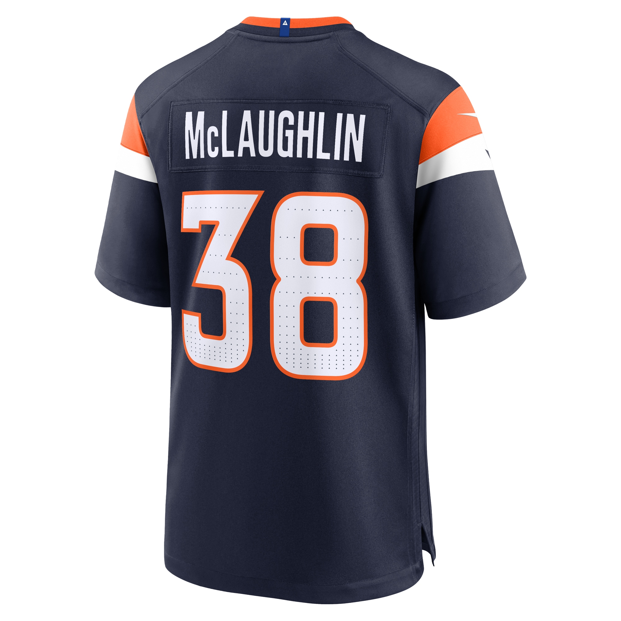 Jaleel McLaughlin Denver Broncos Alternate Game Jersey - Men's - Image 3
