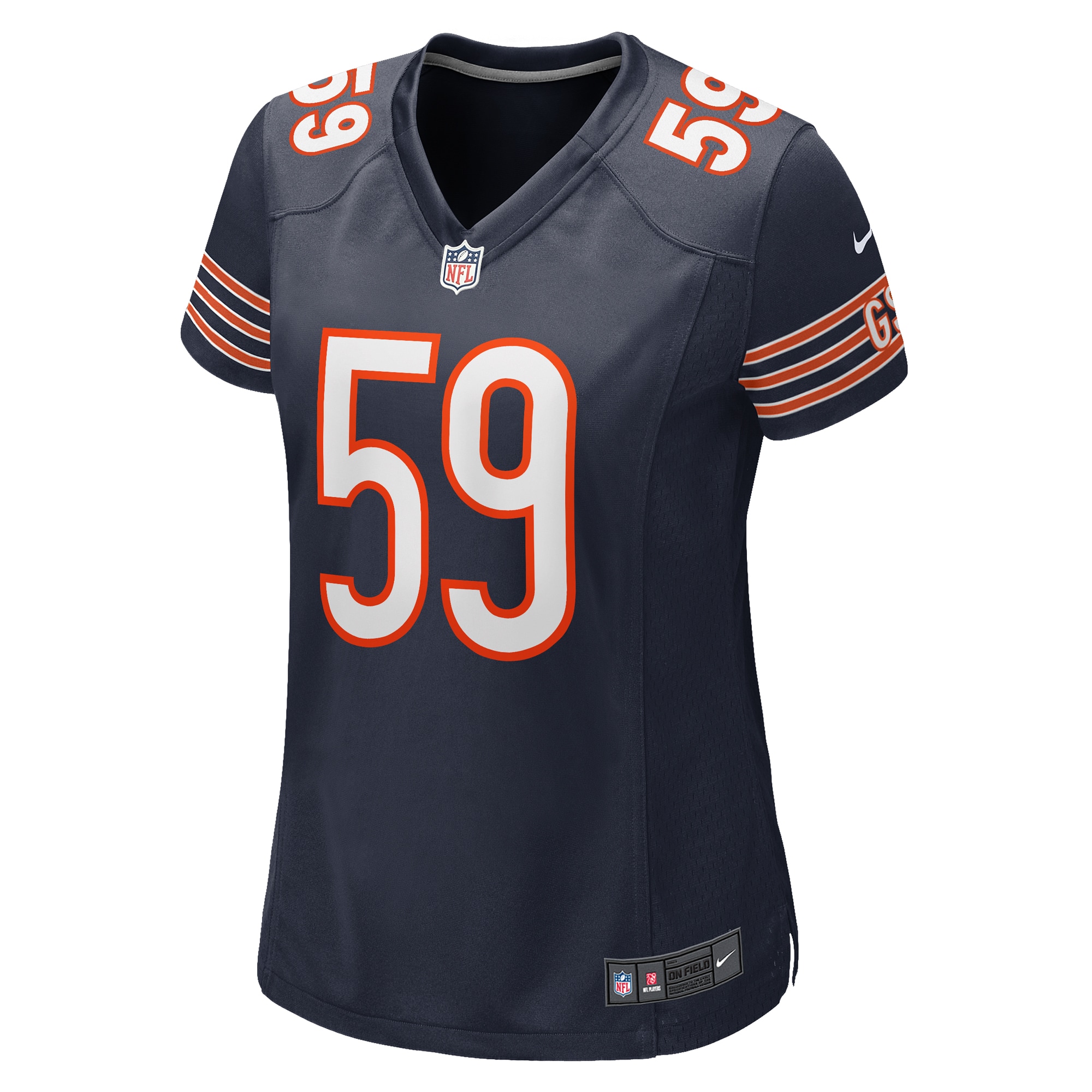 Alternative view of Jalen Harris Chicago Bears Game Jersey - Women's