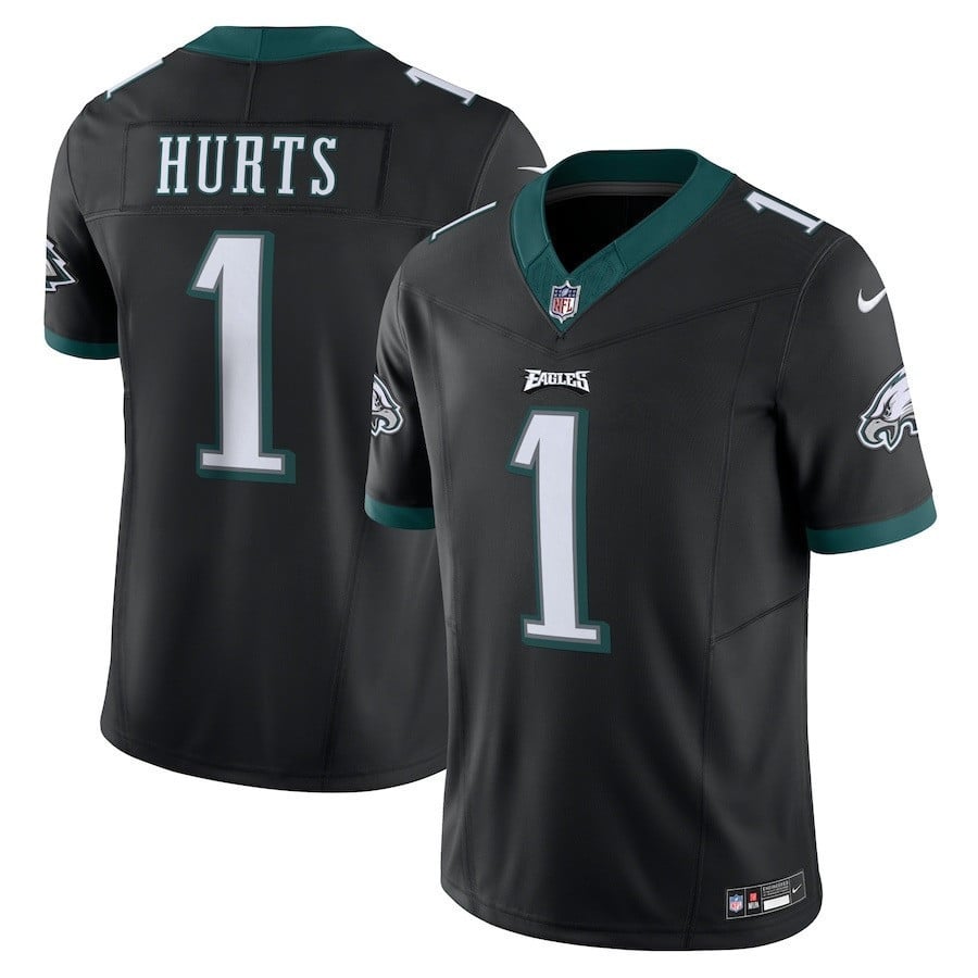 Jalen Hurts #1 Philadelphia Eagles Vapor F.U.S.E. Limited Jersey - Men's | Black