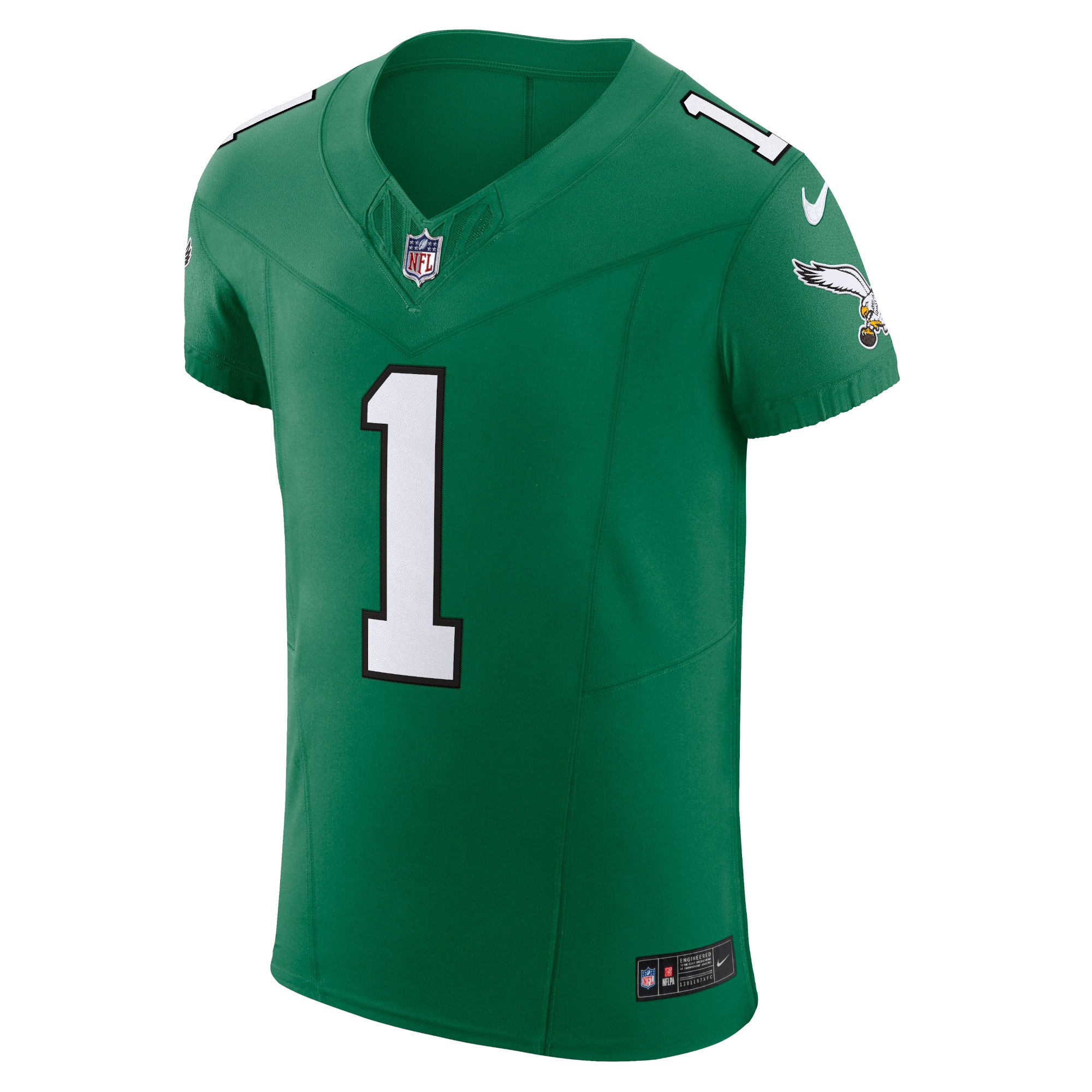 Alternative view of Jalen Hurts Philadelphia Eagles 2nd Alternate Elite Jersey - Men's
