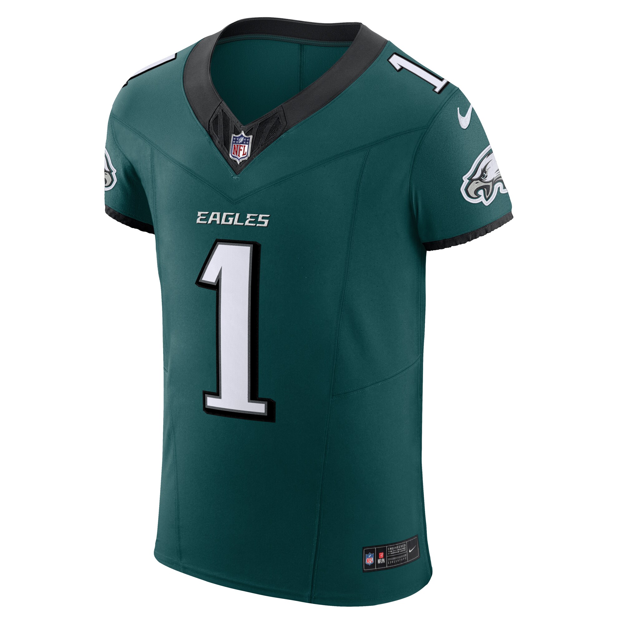 Alternative view of Jalen Hurts Philadelphia Eagles Elite Jersey - Men's