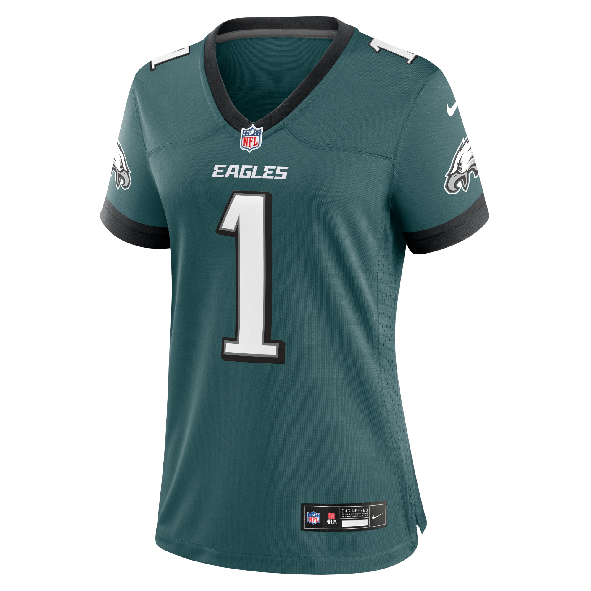 Alternative view of Jalen Hurts Philadelphia Eagles Game Jersey - Women's