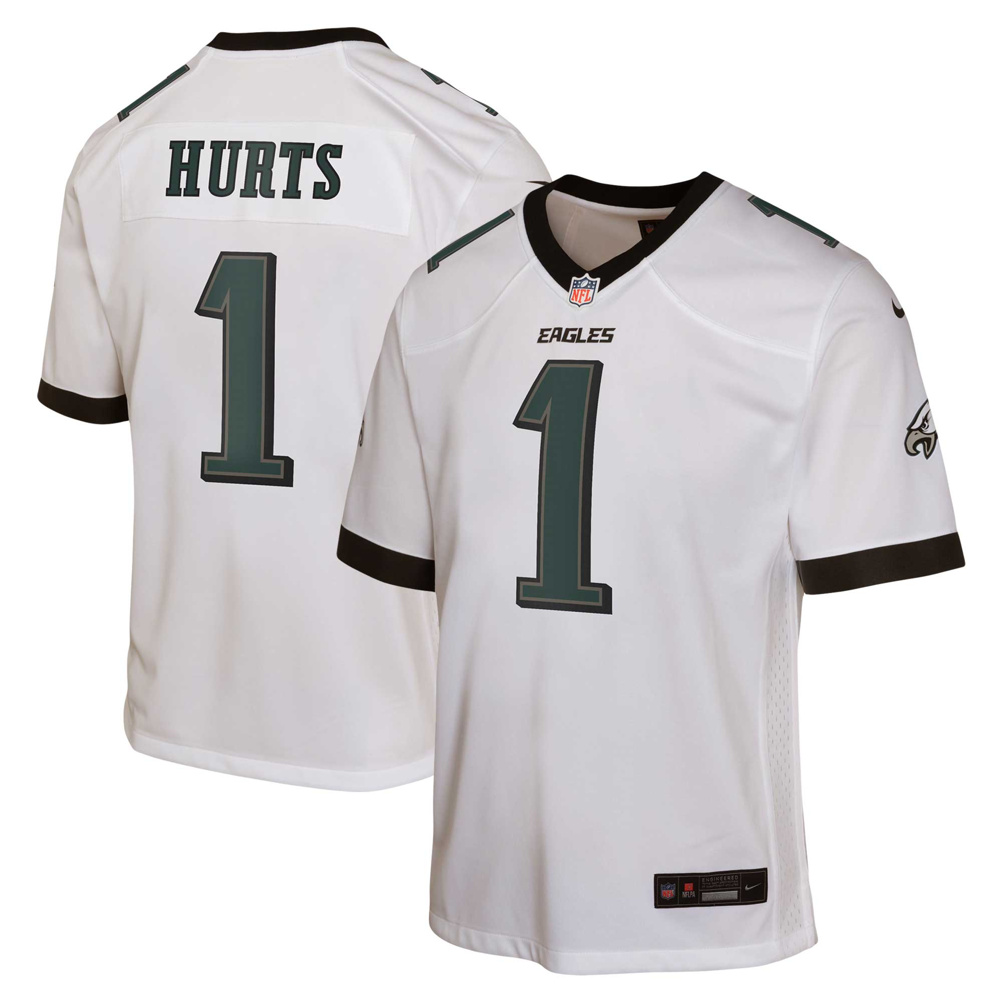 Jalen Hurts Philadelphia Eagles Game Jersey - Youth