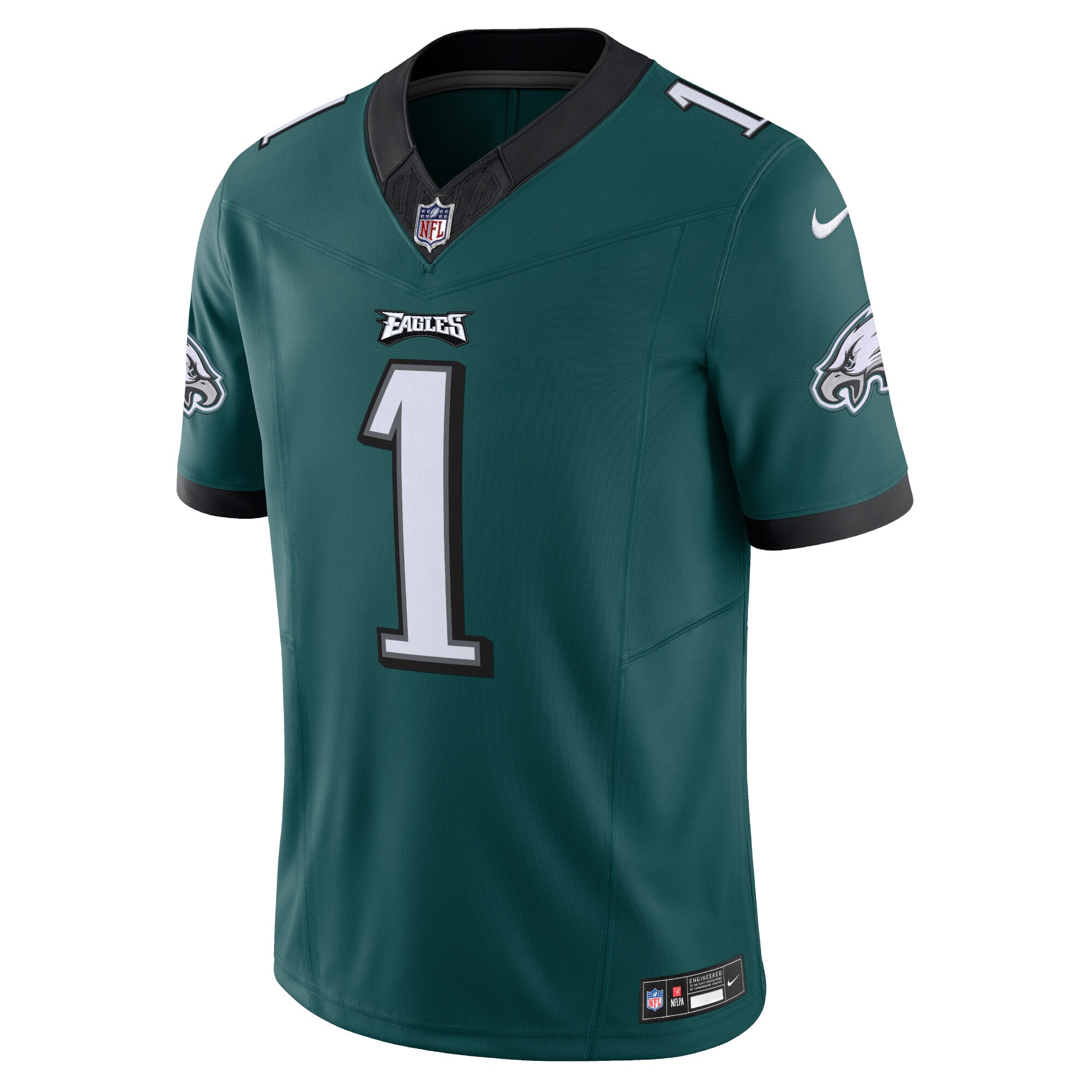 Alternative view of Jalen Hurts Philadelphia Eagles Vapor F.U.S.E. Limited Jersey - Men's