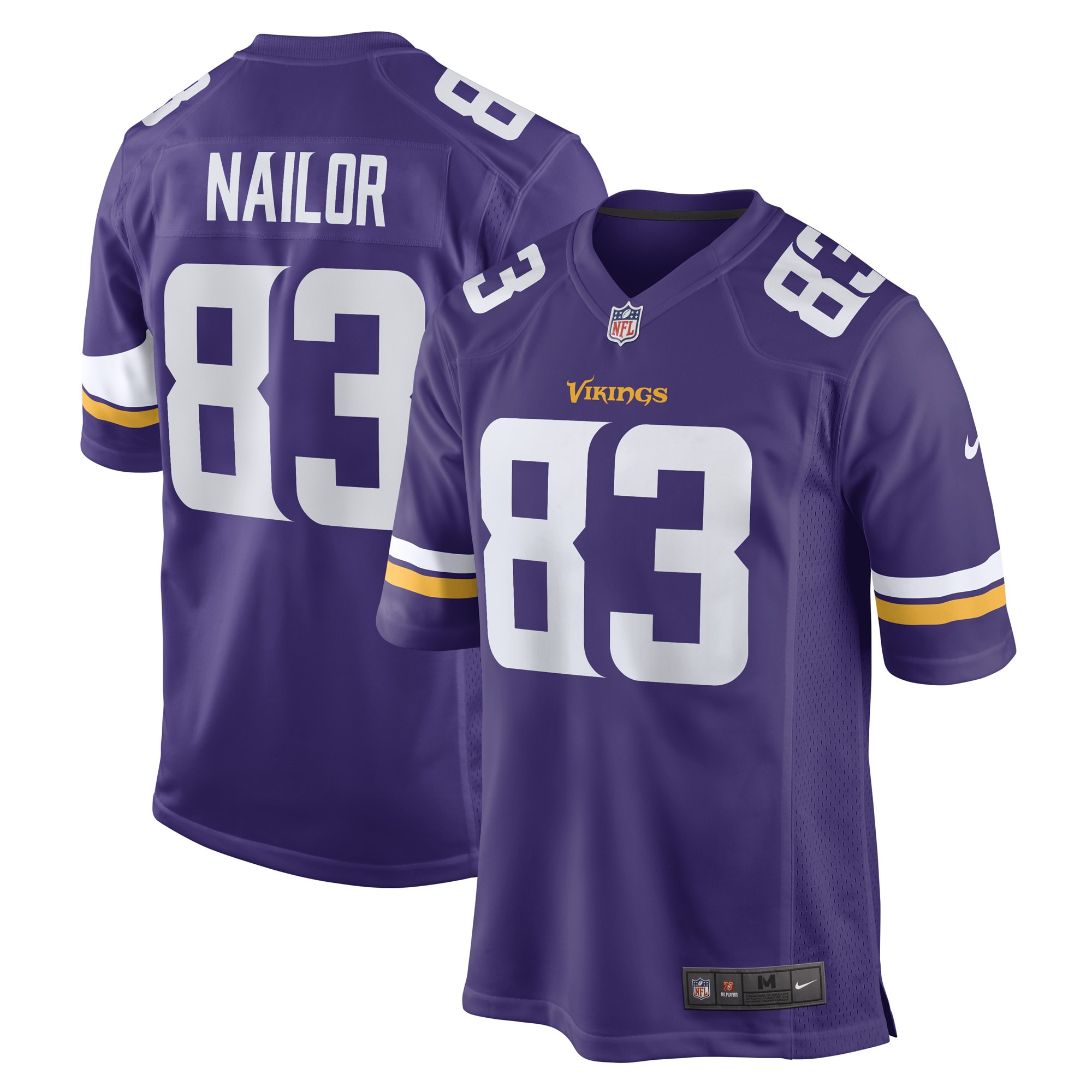 Jalen Nailor Minnesota Vikings Game Jersey - Men's