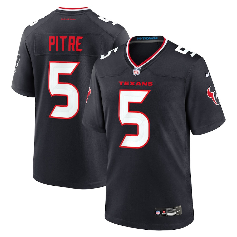 Jalen Pitre #5 Houston Texans Game Jersey - Men's
