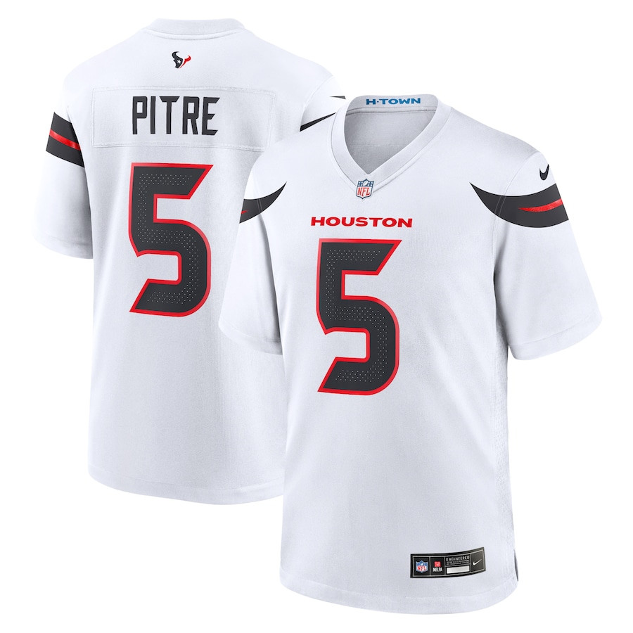 Jalen Pitre #5 Houston Texans Game Jersey - Men's