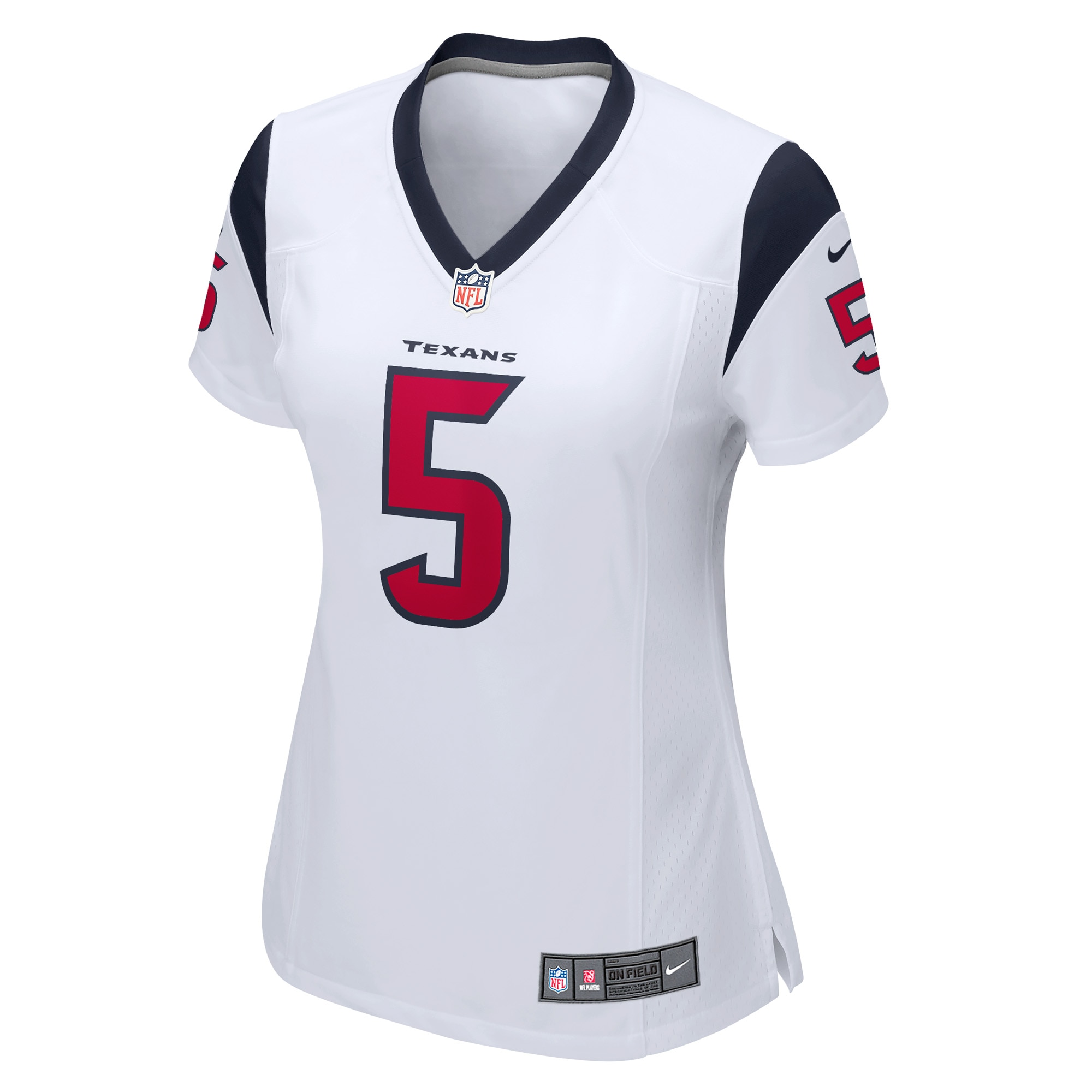 Alternative view of Jalen Pitre Houston Texans Game Jersey - Women's
