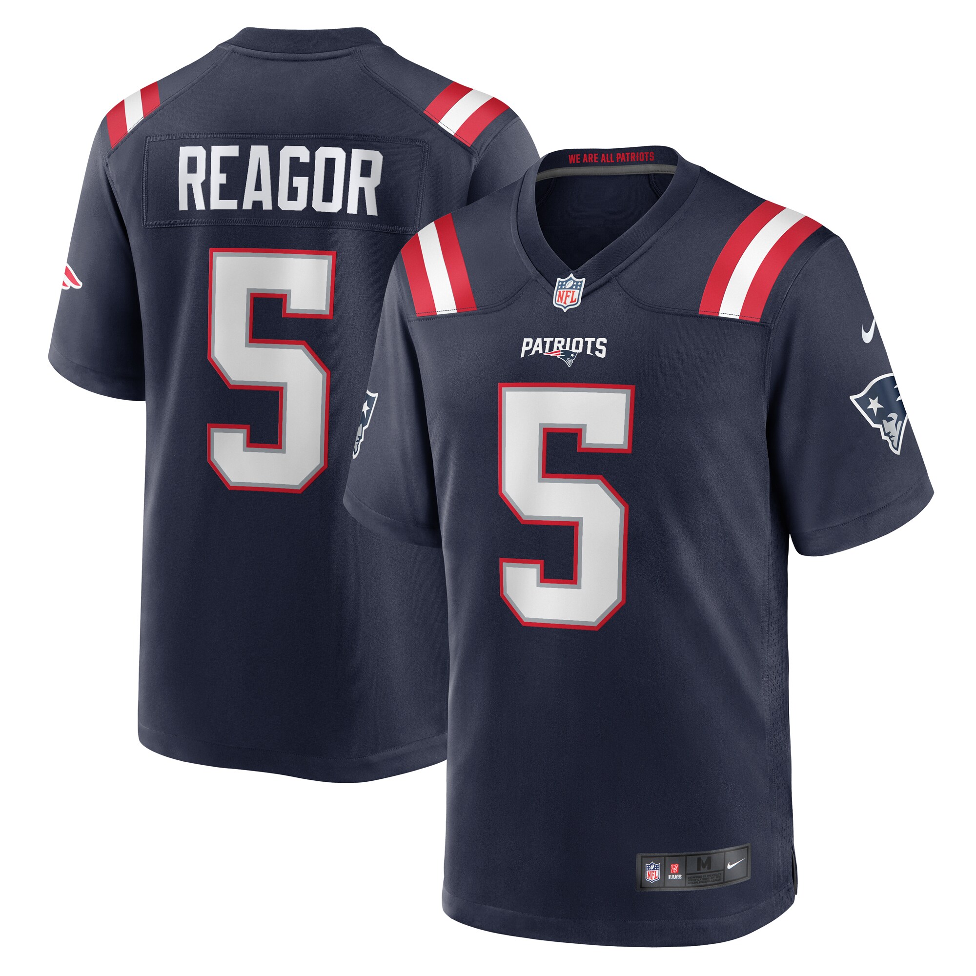 Jalen Reagor New England Patriots Game Jersey - Men's