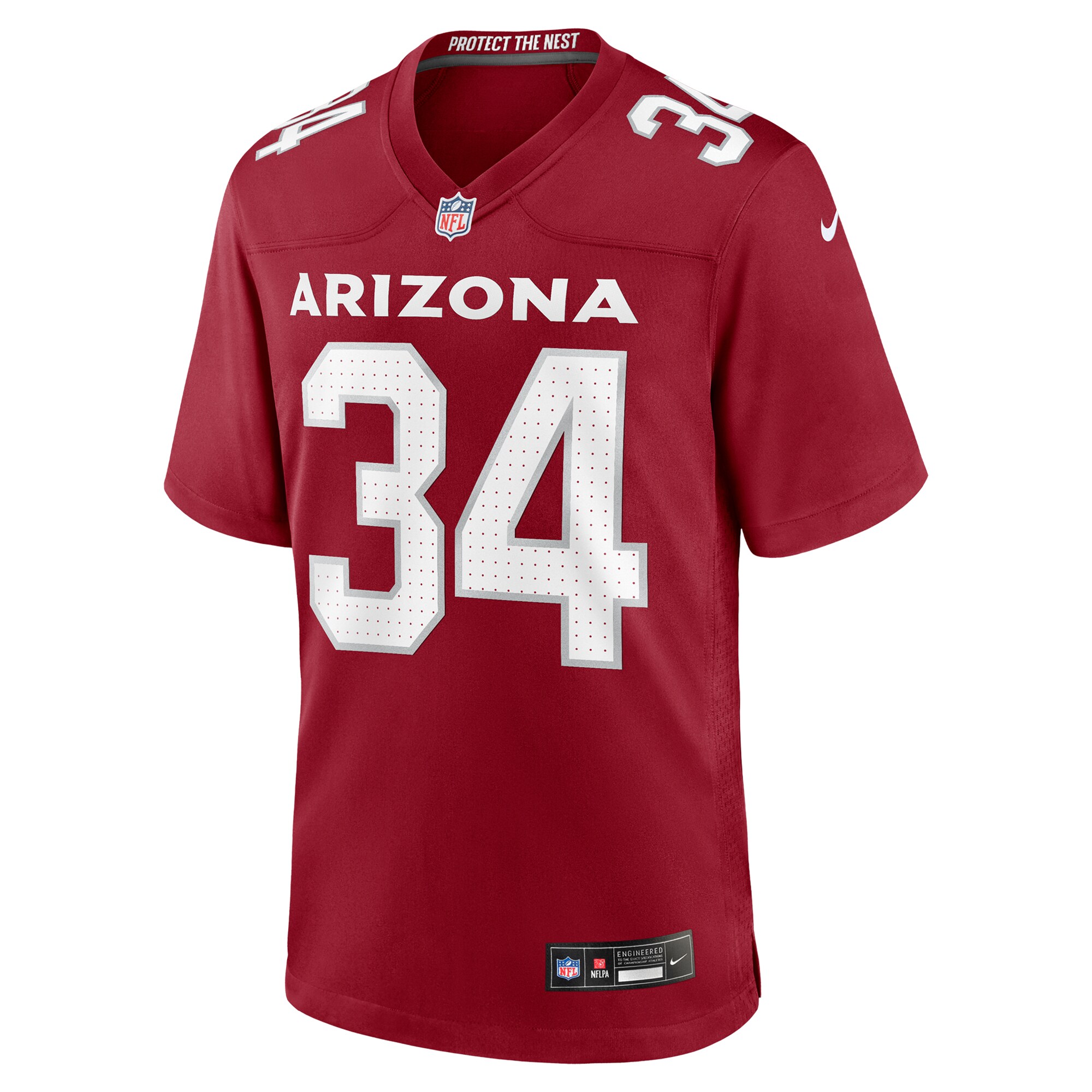 Alternative view of Jalen Thompson Arizona Cardinals Game Jersey - Men's