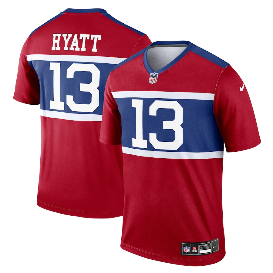 Jalin Hyatt #13 New York Giants Alternate Legend Jersey - Men's | Century Red