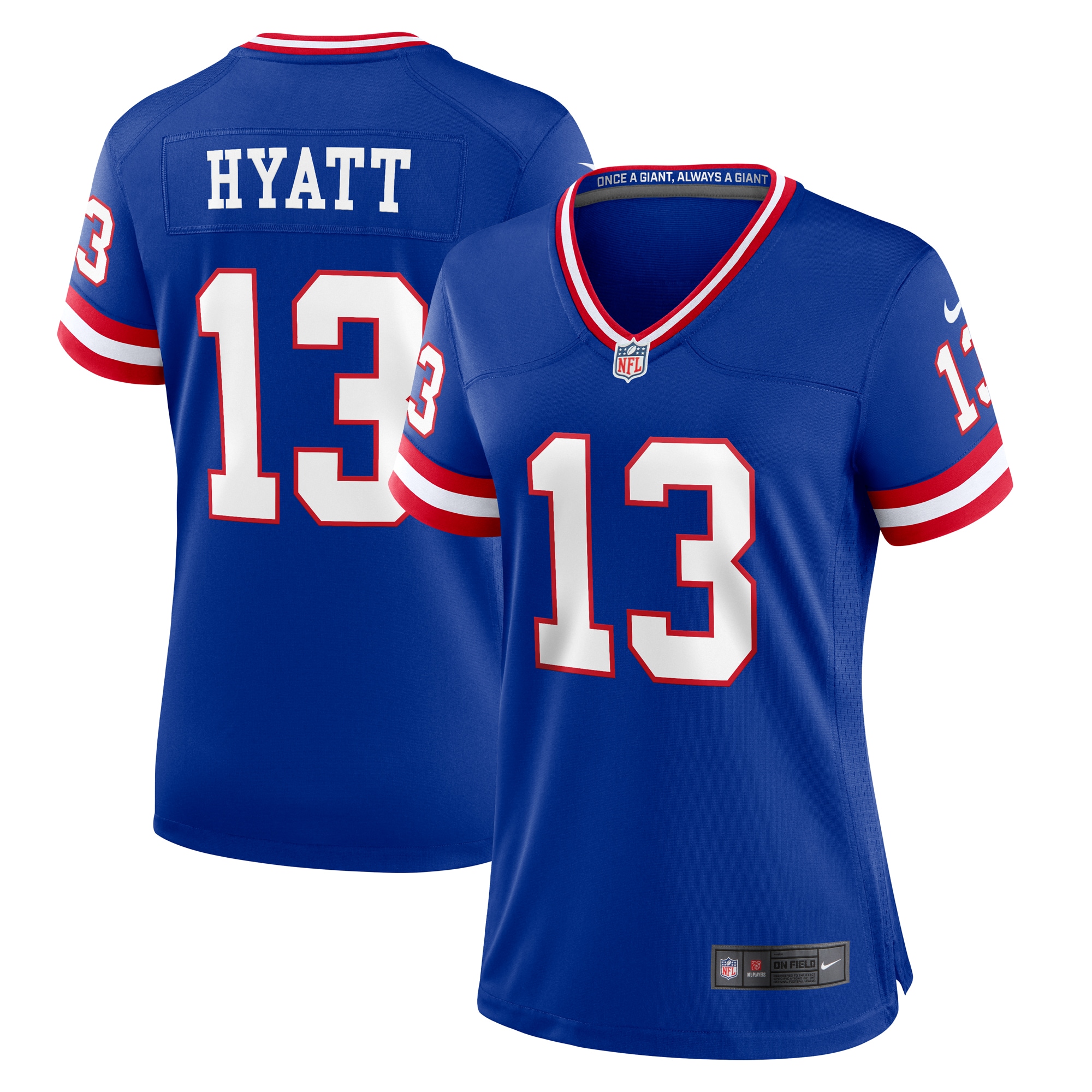 Jalin Hyatt New York Giants Game Jersey - Women's