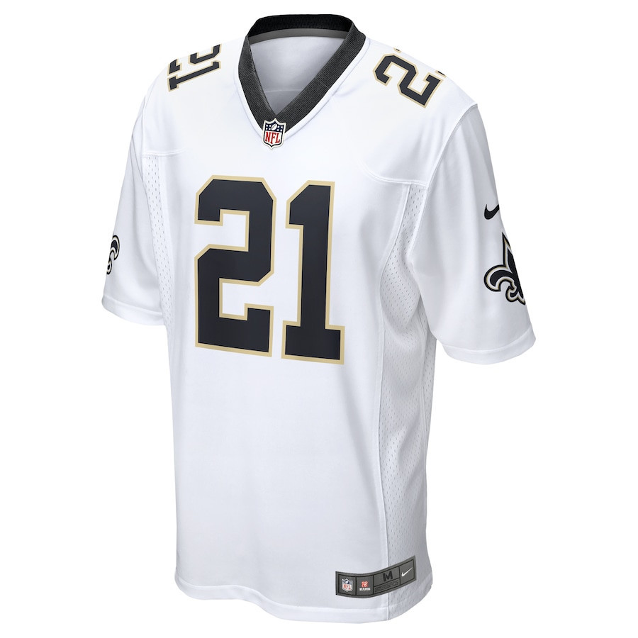 Alternative view of Jamaal Williams #21 New Orleans Saints Game Jersey - Men's