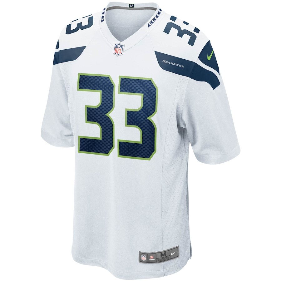 Jamal Adams #33 Seattle Seahawks Game Jersey - Men's | White - Image 2