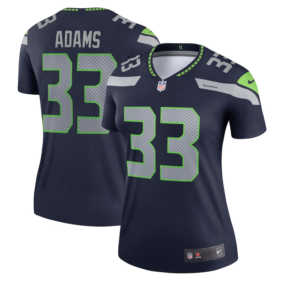 Jamal Adams #33 Seattle Seahawks Legend Jersey - Women's | College Navy
